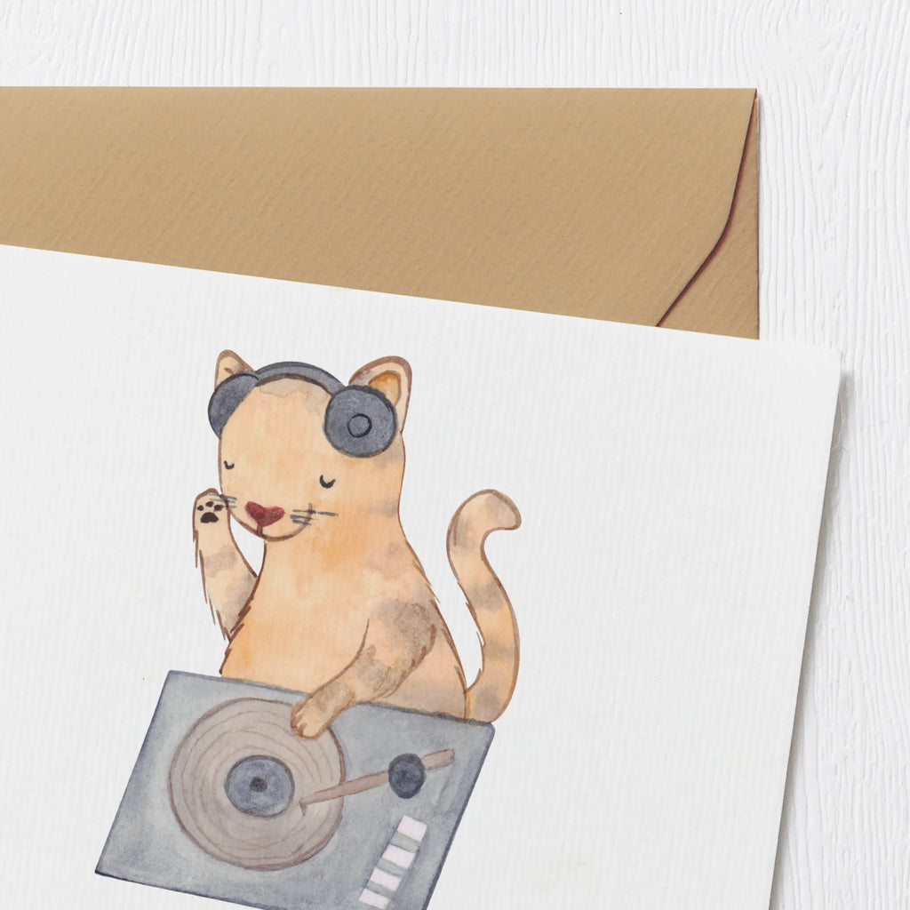 Personalisierte Deluxe Karte Katze DJ Personalisierte Hochzeitskarte, Personalisiertere Klappkarte, Personalisierte Karte, Personalisierte Geburtstagskarte, Grußkarte selbst gestalten, Grußkarte mit persönlichen Nachrichten, Grußkarte als Geldgeschenk, Grußkarte mit Namen, Grußkarte selber drucken, Personalisierte Grußkarte, Personalisierte Glückwunschkarte, Grußkarten personalisiert, Personalisierte Einladungskarte, Instrumente, Geschenke Musiker, Musikliebhaber, Tanzen, Club, Katze, Feiern, Disko, DJ