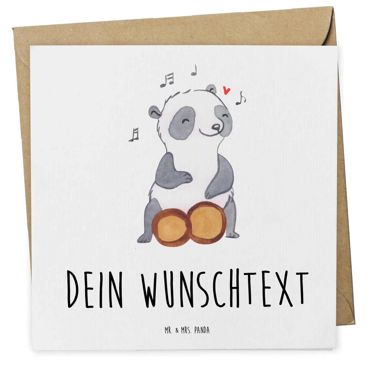 Personalisierte Deluxe Karte Panda Bongos Grußkarte personalisierbar, karte personalisiert, Postkarte personalisiert, Personalisierte Grußkarten, grußkarte personalisiert, Grußkarten Personalisiert, individuelle grußkarte, Personalisierte Karten, Personalisierte Karte, Personalisierte Postkarte, Personalisierte Grußkarte, Instrumente, Geschenke Musiker, Musikliebhaber, Rhythmus, Kuba, Trommel, Panda, Bongo