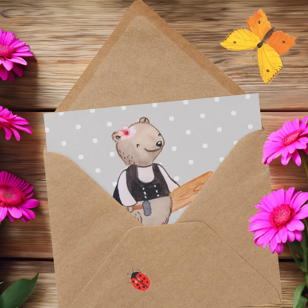 Personalized Deluxe Card Carpenter (female) heart Personalisierte Einladungskarte, Grußkarte selber drucken, Personalisierte Karte, Grußkarte mit persönlichen Nachrichten, Personalisierte Hochzeitskarte, Grußkarte als Geldgeschenk, Personalisiertere Klappkarte, Personalisierte Glückwunschkarte, Grußkarte selbst gestalten, Personalisierte Geburtstagskarte, Grußkarte mit Namen, Grußkarten personalisiert, Personalisierte Grußkarte, Beruf, Ausbildung, Jubiläum, Abschied, Rente, Kollege, Kollegin, Geschenk, Schenken, Arbeitskollege, Mitarbeiter, Firma, Danke, Dankeschön