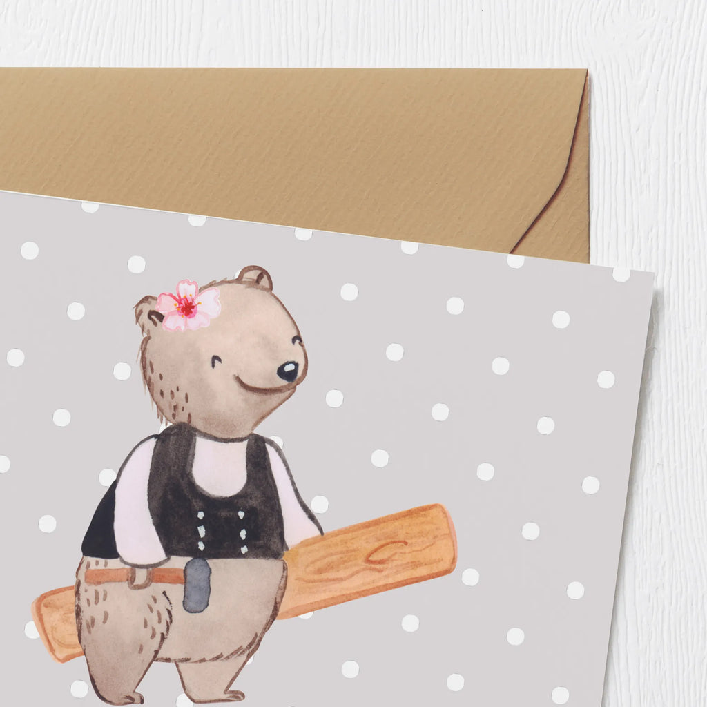 Personalized Deluxe Card Carpenter (female) heart Personalisierte Einladungskarte, Grußkarte selber drucken, Personalisierte Karte, Grußkarte mit persönlichen Nachrichten, Personalisierte Hochzeitskarte, Grußkarte als Geldgeschenk, Personalisiertere Klappkarte, Personalisierte Glückwunschkarte, Grußkarte selbst gestalten, Personalisierte Geburtstagskarte, Grußkarte mit Namen, Grußkarten personalisiert, Personalisierte Grußkarte, Beruf, Ausbildung, Jubiläum, Abschied, Rente, Kollege, Kollegin, Geschenk, Schenken, Arbeitskollege, Mitarbeiter, Firma, Danke, Dankeschön