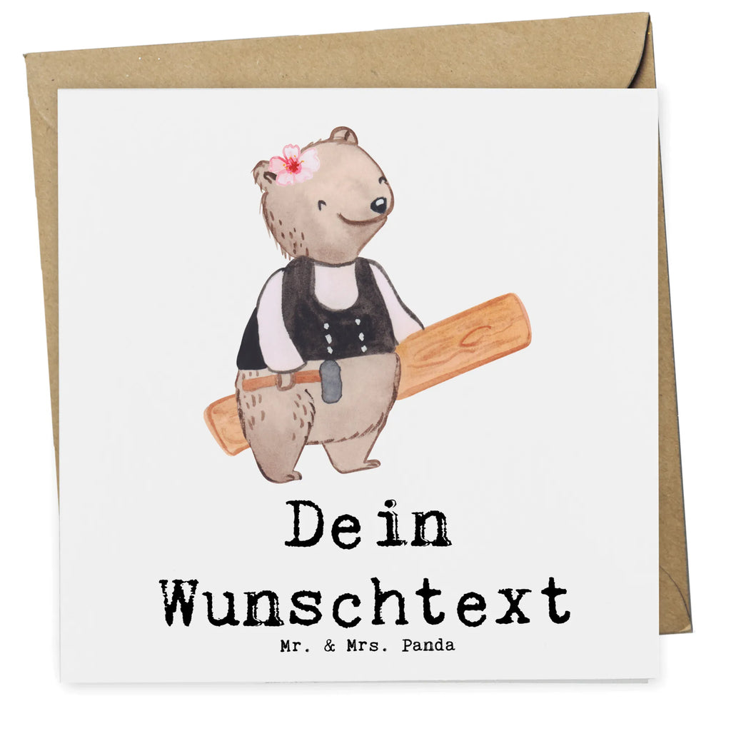 Personalized Deluxe Card Carpenter (female) heart Personalisierte Einladungskarte, Grußkarte selber drucken, Personalisierte Karte, Grußkarte mit persönlichen Nachrichten, Personalisierte Hochzeitskarte, Grußkarte als Geldgeschenk, Personalisiertere Klappkarte, Personalisierte Glückwunschkarte, Grußkarte selbst gestalten, Personalisierte Geburtstagskarte, Grußkarte mit Namen, Grußkarten personalisiert, Personalisierte Grußkarte, Beruf, Ausbildung, Jubiläum, Abschied, Rente, Kollege, Kollegin, Geschenk, Schenken, Arbeitskollege, Mitarbeiter, Firma, Danke, Dankeschön