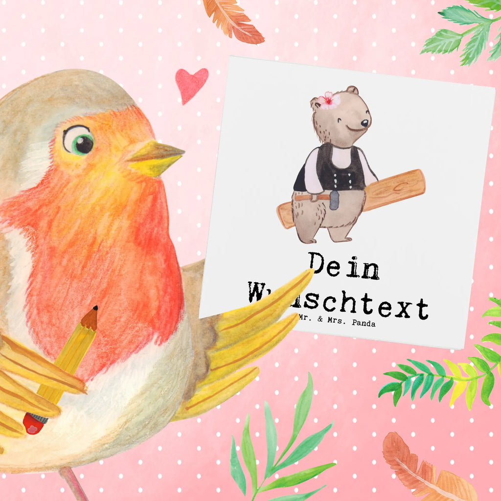 Personalized Deluxe Card Carpenter (female) heart Personalisierte Einladungskarte, Grußkarte selber drucken, Personalisierte Karte, Grußkarte mit persönlichen Nachrichten, Personalisierte Hochzeitskarte, Grußkarte als Geldgeschenk, Personalisiertere Klappkarte, Personalisierte Glückwunschkarte, Grußkarte selbst gestalten, Personalisierte Geburtstagskarte, Grußkarte mit Namen, Grußkarten personalisiert, Personalisierte Grußkarte, Beruf, Ausbildung, Jubiläum, Abschied, Rente, Kollege, Kollegin, Geschenk, Schenken, Arbeitskollege, Mitarbeiter, Firma, Danke, Dankeschön