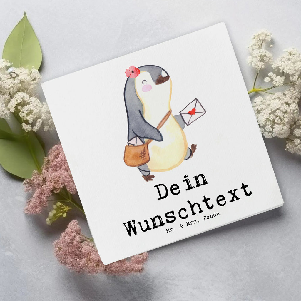 Personalisierte Deluxe Karte Postbotin Herz Personalisierte Glückwunschkarte, Personalisierte Hochzeitskarte, Personalisierte Grußkarte, Personalisierte Einladungskarte, Personalisierte Geburtstagskarte, Grußkarten personalisiert, Personalisiertere Klappkarte, Grußkarte mit persönlichen Nachrichten, Grußkarte selbst gestalten, Grußkarte selber drucken, Personalisierte Karte, Grußkarte als Geldgeschenk, Grußkarte mit Namen, Beruf, Ausbildung, Jubiläum, Abschied, Rente, Kollege, Kollegin, Geschenk, Schenken, Arbeitskollege, Mitarbeiter, Firma, Danke, Dankeschön, Postbotin, Postlerin, Briefträgerin, Briefzustellerin