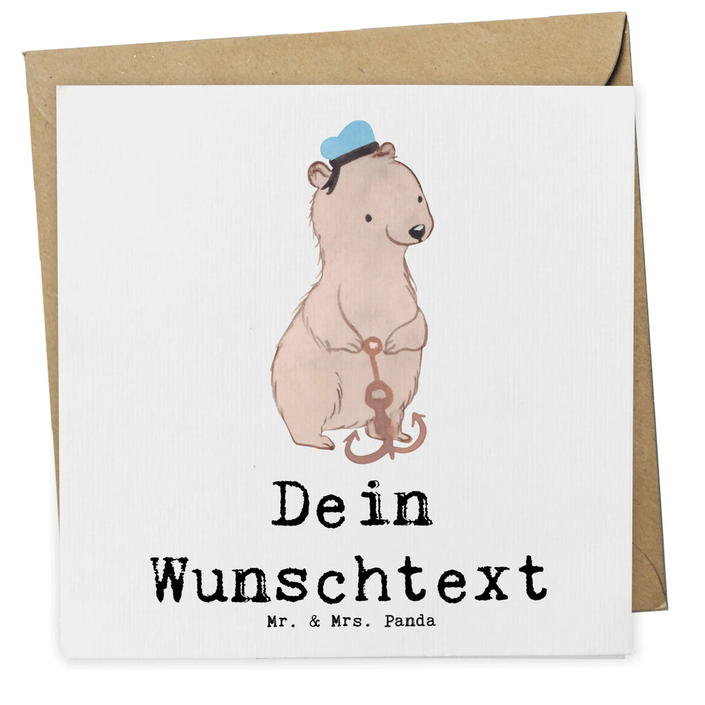 Personalized Deluxe Card sailor Heart Personalisierte Grußkarte, Grußkarte mit Namen, Grußkarten personalisiert, Personalisierte Einladungskarte, Personalisierte Glückwunschkarte, Personalisierte Karte, Grußkarte selbst gestalten, Personalisierte Hochzeitskarte, Personalisiertere Klappkarte, Grußkarte als Geldgeschenk, Personalisierte Geburtstagskarte, Grußkarte mit persönlichen Nachrichten, Grußkarte selber drucken, Beruf, Ausbildung, Jubiläum, Abschied, Rente, Kollege, Kollegin, Geschenk, Schenken, Arbeitskollege, Mitarbeiter, Firma, Danke, Dankeschön, Matrosin, Seeleute, Schiffsmechanikerin, Schiff