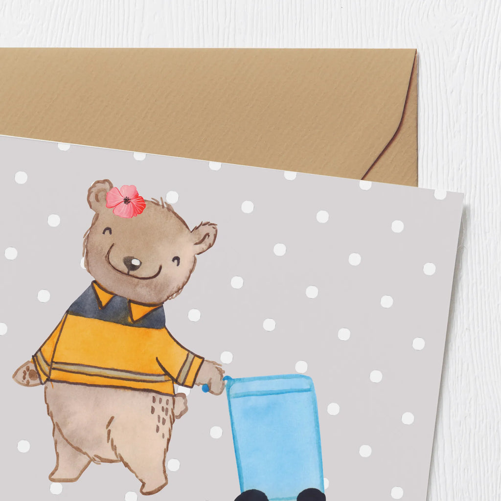 Personalized Deluxe Card female garbage collector Heart Personalisierte Grußkarte, Grußkarte selber drucken, Personalisiertere Klappkarte, Personalisierte Glückwunschkarte, Personalisierte Geburtstagskarte, Grußkarten personalisiert, Grußkarte mit Namen, Personalisierte Karte, Grußkarte selbst gestalten, Personalisierte Einladungskarte, Grußkarte mit persönlichen Nachrichten, Grußkarte als Geldgeschenk, Personalisierte Hochzeitskarte, Beruf, Ausbildung, Jubiläum, Abschied, Rente, Kollege, Kollegin, Geschenk, Schenken, Arbeitskollege, Mitarbeiter, Firma, Danke, Dankeschön, Müllentsorgerin, Müllfahreriin, Müllwerkerin, Kehrichtfrau, Müllfrau, Fachkraft Kreislauf- und Abfallwirtschaft