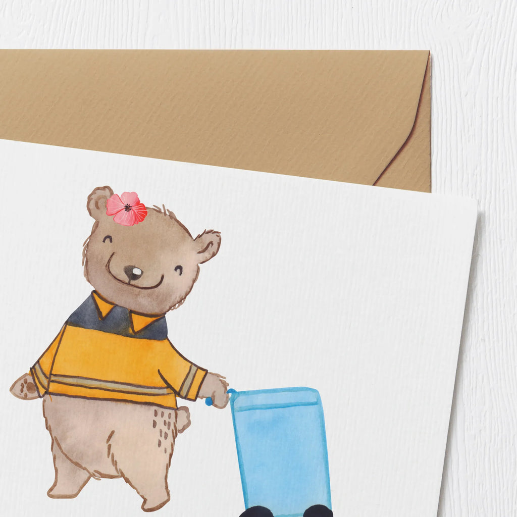 Personalized Deluxe Card female garbage collector Heart Personalisierte Grußkarte, Grußkarte selber drucken, Personalisiertere Klappkarte, Personalisierte Glückwunschkarte, Personalisierte Geburtstagskarte, Grußkarten personalisiert, Grußkarte mit Namen, Personalisierte Karte, Grußkarte selbst gestalten, Personalisierte Einladungskarte, Grußkarte mit persönlichen Nachrichten, Grußkarte als Geldgeschenk, Personalisierte Hochzeitskarte, Beruf, Ausbildung, Jubiläum, Abschied, Rente, Kollege, Kollegin, Geschenk, Schenken, Arbeitskollege, Mitarbeiter, Firma, Danke, Dankeschön, Müllentsorgerin, Müllfahreriin, Müllwerkerin, Kehrichtfrau, Müllfrau, Fachkraft Kreislauf- und Abfallwirtschaft
