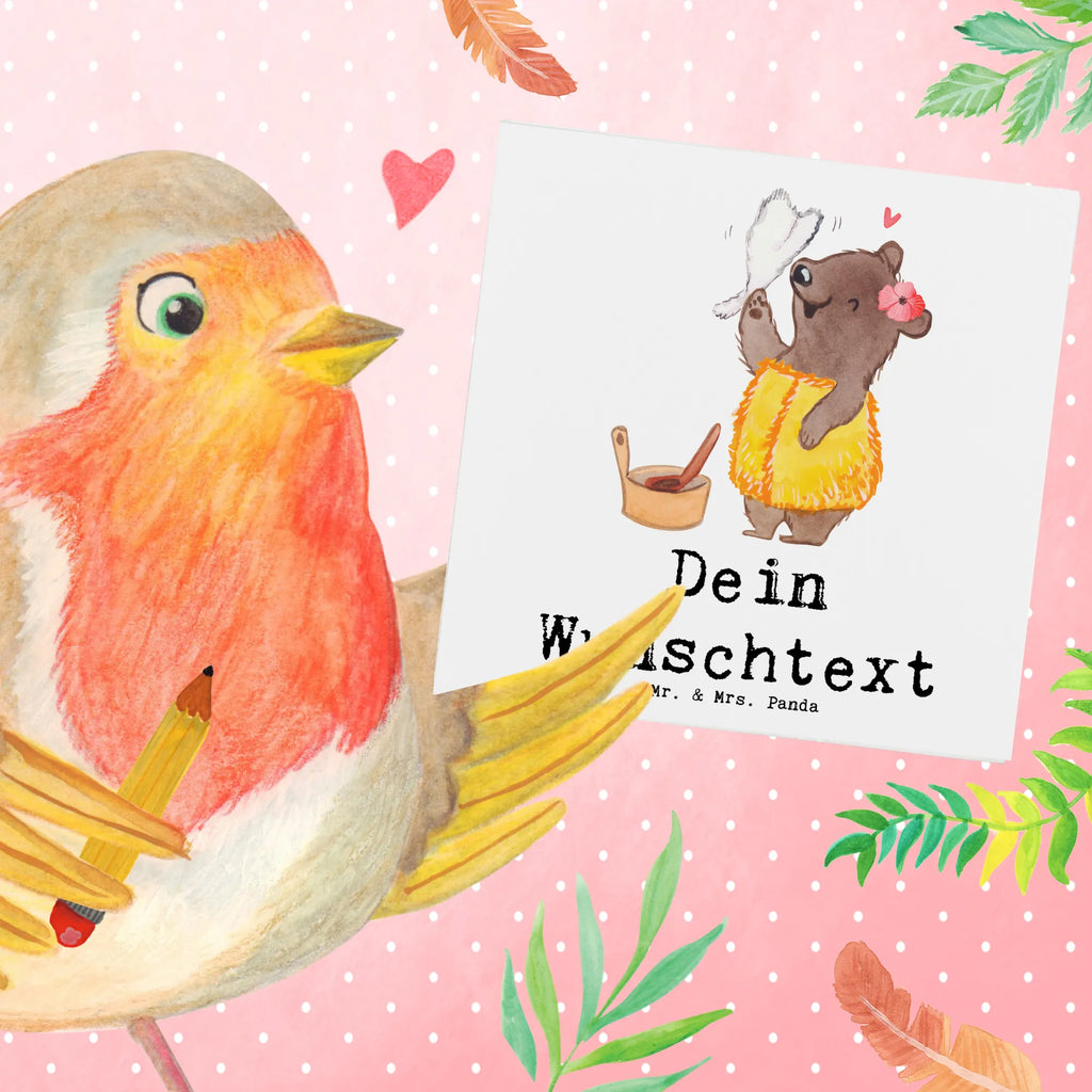 Personalized Deluxe Card Sauna Mistress Heart Personalisierte Glückwunschkarte, Grußkarte mit Namen, Grußkarte selbst gestalten, Grußkarte als Geldgeschenk, Personalisierte Hochzeitskarte, Personalisierte Geburtstagskarte, Grußkarte selber drucken, Personalisiertere Klappkarte, Personalisierte Einladungskarte, Personalisierte Karte, Personalisierte Grußkarte, Grußkarte mit persönlichen Nachrichten, Grußkarten personalisiert, Beruf, Ausbildung, Jubiläum, Abschied, Rente, Kollege, Kollegin, Geschenk, Schenken, Arbeitskollege, Mitarbeiter, Firma, Danke, Dankeschön