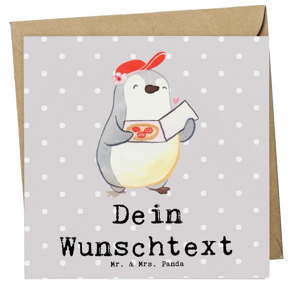 Personalized Deluxe Card Pizza maker Heart Personalisierte Glückwunschkarte, Grußkarte als Geldgeschenk, Grußkarte selbst gestalten, Grußkarten personalisiert, Grußkarte selber drucken, Grußkarte mit persönlichen Nachrichten, Personalisierte Grußkarte, Personalisierte Einladungskarte, Personalisierte Karte, Grußkarte mit Namen, Personalisierte Hochzeitskarte, Personalisiertere Klappkarte, Personalisierte Geburtstagskarte, Beruf, Ausbildung, Jubiläum, Abschied, Rente, Kollege, Kollegin, Geschenk, Schenken, Arbeitskollege, Mitarbeiter, Firma, Danke, Dankeschön, Lieferbringdienst, Pizzabringdienst, Pizzabäckerin, Lieferdienstmitarbeiterin, Pizzabotin