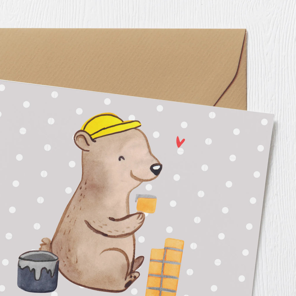 Personalized Deluxe Card bricklayer heart Personalisierte Geburtstagskarte, Grußkarte mit persönlichen Nachrichten, Grußkarte als Geldgeschenk, Personalisiertere Klappkarte, Grußkarte selbst gestalten, Personalisierte Glückwunschkarte, Personalisierte Karte, Personalisierte Hochzeitskarte, Personalisierte Einladungskarte, Grußkarte selber drucken, Grußkarten personalisiert, Personalisierte Grußkarte, Grußkarte mit Namen, Beruf, Ausbildung, Jubiläum, Abschied, Rente, Kollege, Kollegin, Geschenk, Schenken, Arbeitskollege, Mitarbeiter, Firma, Danke, Dankeschön, Maurermeister, Handwerker, Maurerbetrieb, Maurer, Gesellenprüfung