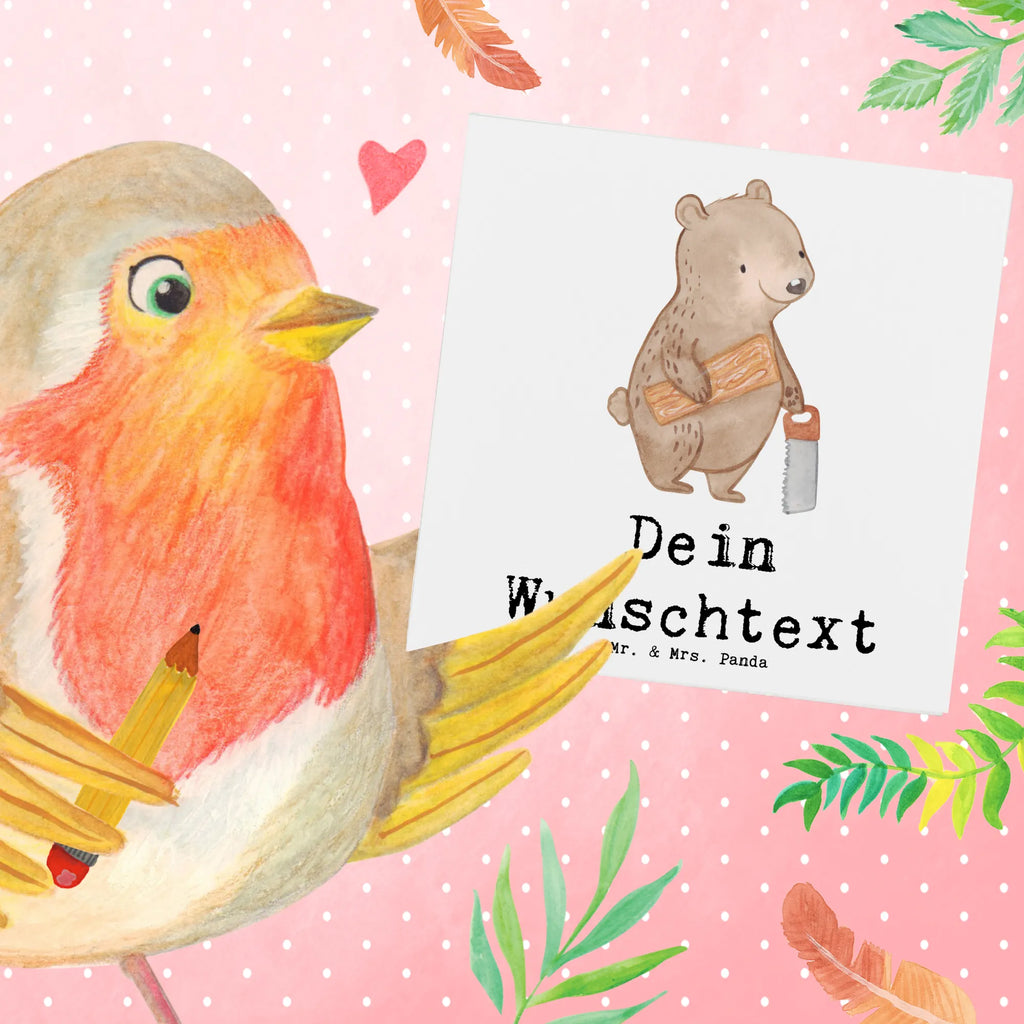 Personalized Deluxe Card Carpenter Heart Grußkarte mit persönlichen Nachrichten, Grußkarte selbst gestalten, Personalisierte Grußkarte, Grußkarte als Geldgeschenk, Grußkarte mit Namen, Personalisierte Glückwunschkarte, Personalisierte Karte, Personalisiertere Klappkarte, Personalisierte Einladungskarte, Grußkarte selber drucken, Grußkarten personalisiert, Personalisierte Hochzeitskarte, Personalisierte Geburtstagskarte, Beruf, Ausbildung, Jubiläum, Abschied, Rente, Kollege, Kollegin, Geschenk, Schenken, Arbeitskollege, Mitarbeiter, Firma, Danke, Dankeschön