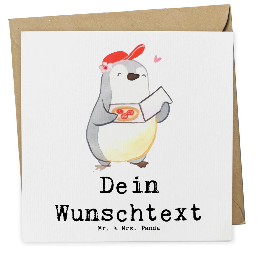 Personalized Deluxe Card Pizza maker Heart Personalisierte Glückwunschkarte, Grußkarte als Geldgeschenk, Grußkarte selbst gestalten, Grußkarten personalisiert, Grußkarte selber drucken, Grußkarte mit persönlichen Nachrichten, Personalisierte Grußkarte, Personalisierte Einladungskarte, Personalisierte Karte, Grußkarte mit Namen, Personalisierte Hochzeitskarte, Personalisiertere Klappkarte, Personalisierte Geburtstagskarte, Beruf, Ausbildung, Jubiläum, Abschied, Rente, Kollege, Kollegin, Geschenk, Schenken, Arbeitskollege, Mitarbeiter, Firma, Danke, Dankeschön, Lieferbringdienst, Pizzabringdienst, Pizzabäckerin, Lieferdienstmitarbeiterin, Pizzabotin