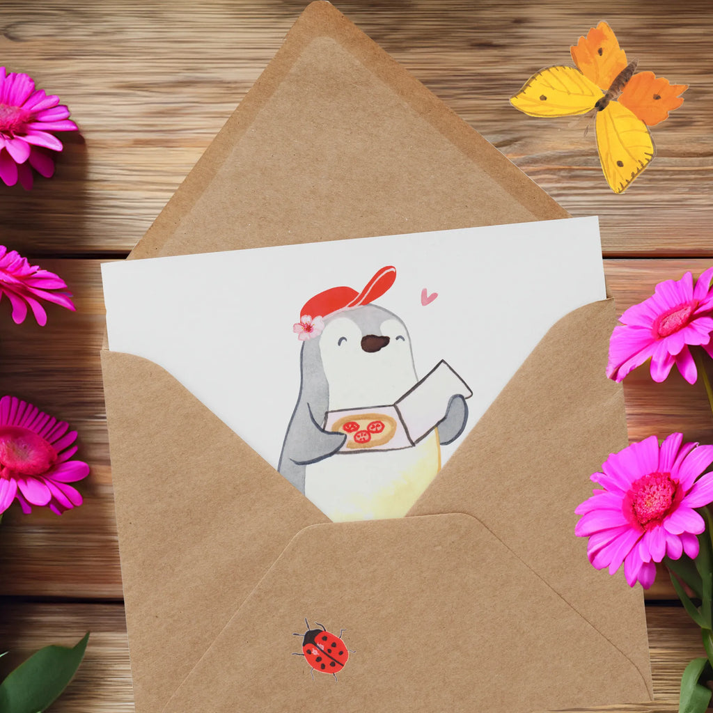 Personalized Deluxe Card Pizza maker Heart Personalisierte Glückwunschkarte, Grußkarte als Geldgeschenk, Grußkarte selbst gestalten, Grußkarten personalisiert, Grußkarte selber drucken, Grußkarte mit persönlichen Nachrichten, Personalisierte Grußkarte, Personalisierte Einladungskarte, Personalisierte Karte, Grußkarte mit Namen, Personalisierte Hochzeitskarte, Personalisiertere Klappkarte, Personalisierte Geburtstagskarte, Beruf, Ausbildung, Jubiläum, Abschied, Rente, Kollege, Kollegin, Geschenk, Schenken, Arbeitskollege, Mitarbeiter, Firma, Danke, Dankeschön, Lieferbringdienst, Pizzabringdienst, Pizzabäckerin, Lieferdienstmitarbeiterin, Pizzabotin