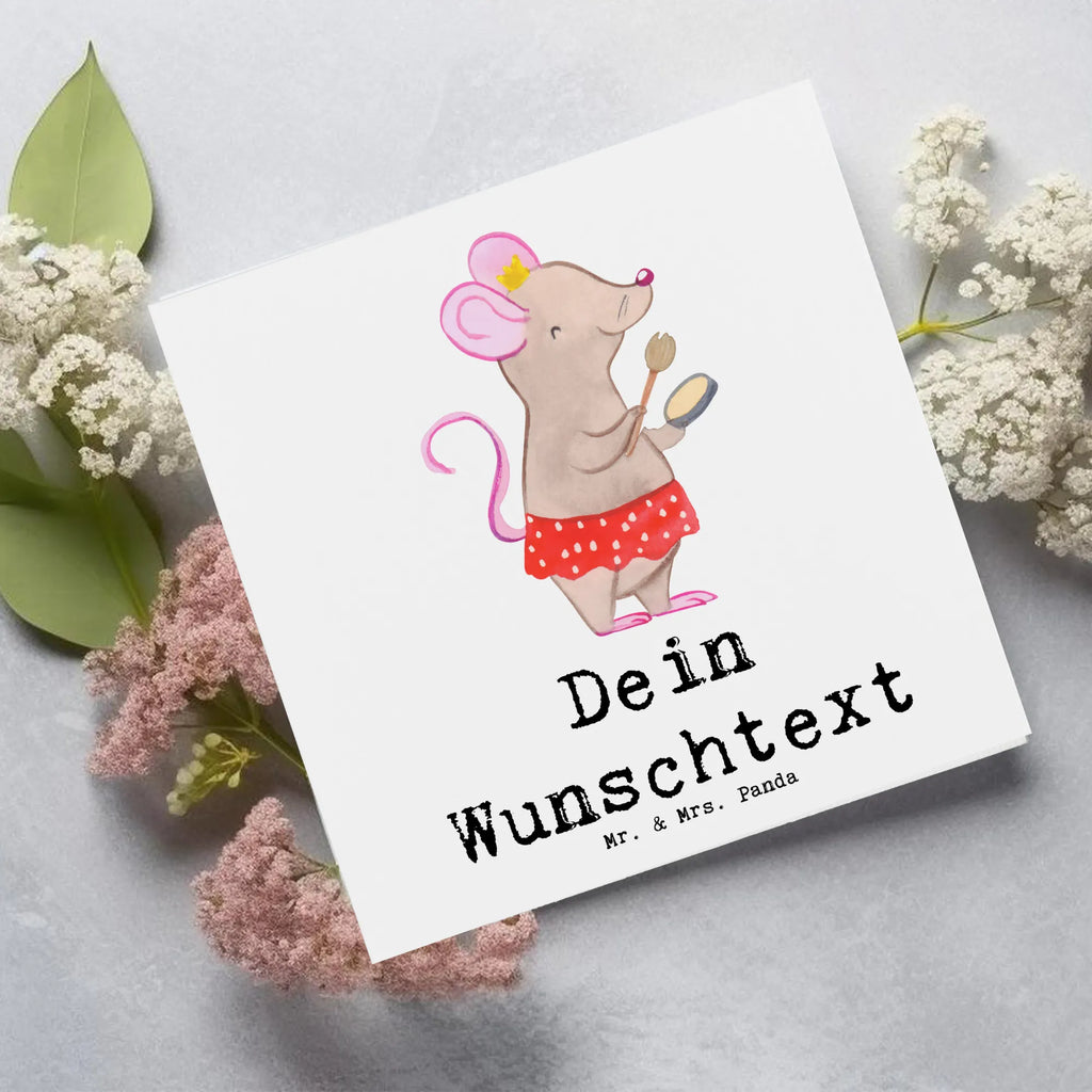 Personalized Deluxe Card Makeup Artist Heart Grußkarte mit persönlichen Nachrichten, Grußkarte mit Namen, Grußkarte selbst gestalten, Grußkarte selber drucken, Personalisiertere Klappkarte, Personalisierte Hochzeitskarte, Personalisierte Einladungskarte, Personalisierte Glückwunschkarte, Personalisierte Grußkarte, Grußkarten personalisiert, Personalisierte Karte, Grußkarte als Geldgeschenk, Personalisierte Geburtstagskarte, Beruf, Ausbildung, Jubiläum, Abschied, Rente, Kollege, Kollegin, Geschenk, Schenken, Arbeitskollege, Mitarbeiter, Firma, Danke, Dankeschön, Maskenbildnerin, Beauty Salon, Make Up Artist, Kosmetikerin, Kosmetikstudio, Eröffnung, Visagistin