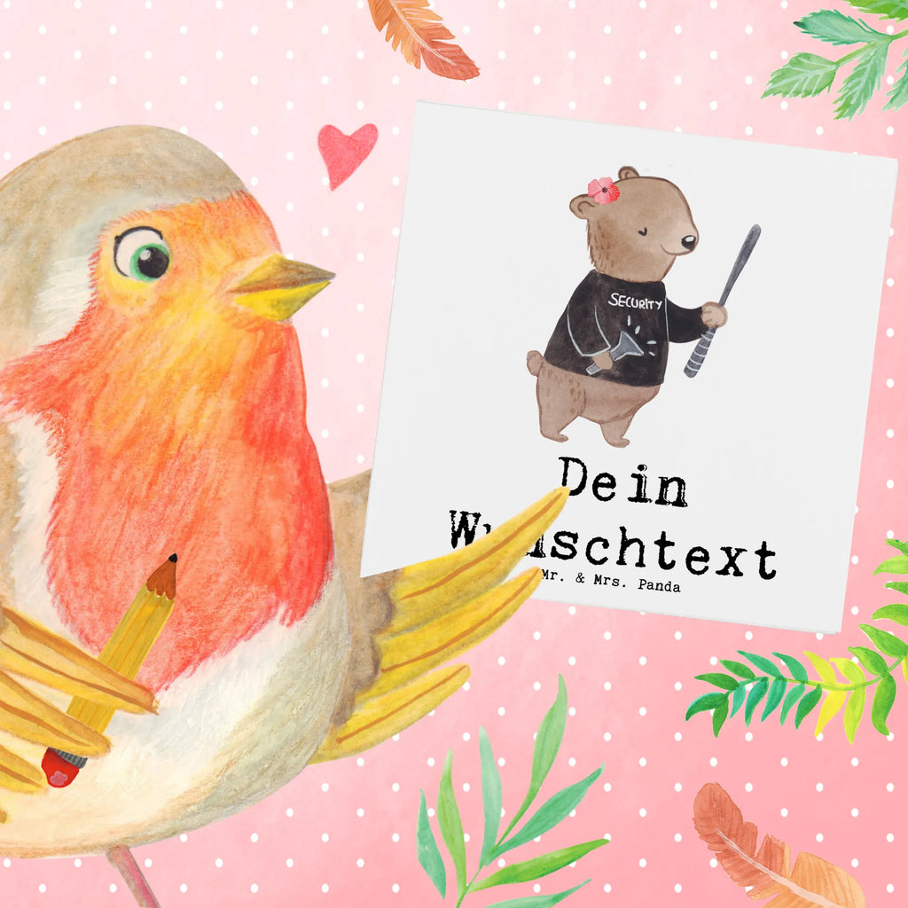 Personalisierte Deluxe Karte Security Mitarbeiterin Herz Grußkarte selber drucken, Personalisierte Glückwunschkarte, Grußkarte als Geldgeschenk, Grußkarte mit Namen, Grußkarten personalisiert, Personalisierte Karte, Personalisiertere Klappkarte, Personalisierte Grußkarte, Grußkarte selbst gestalten, Personalisierte Geburtstagskarte, Grußkarte mit persönlichen Nachrichten, Personalisierte Einladungskarte, Personalisierte Hochzeitskarte, Beruf, Ausbildung, Jubiläum, Abschied, Rente, Kollege, Kollegin, Geschenk, Schenken, Arbeitskollege, Mitarbeiter, Firma, Danke, Dankeschön