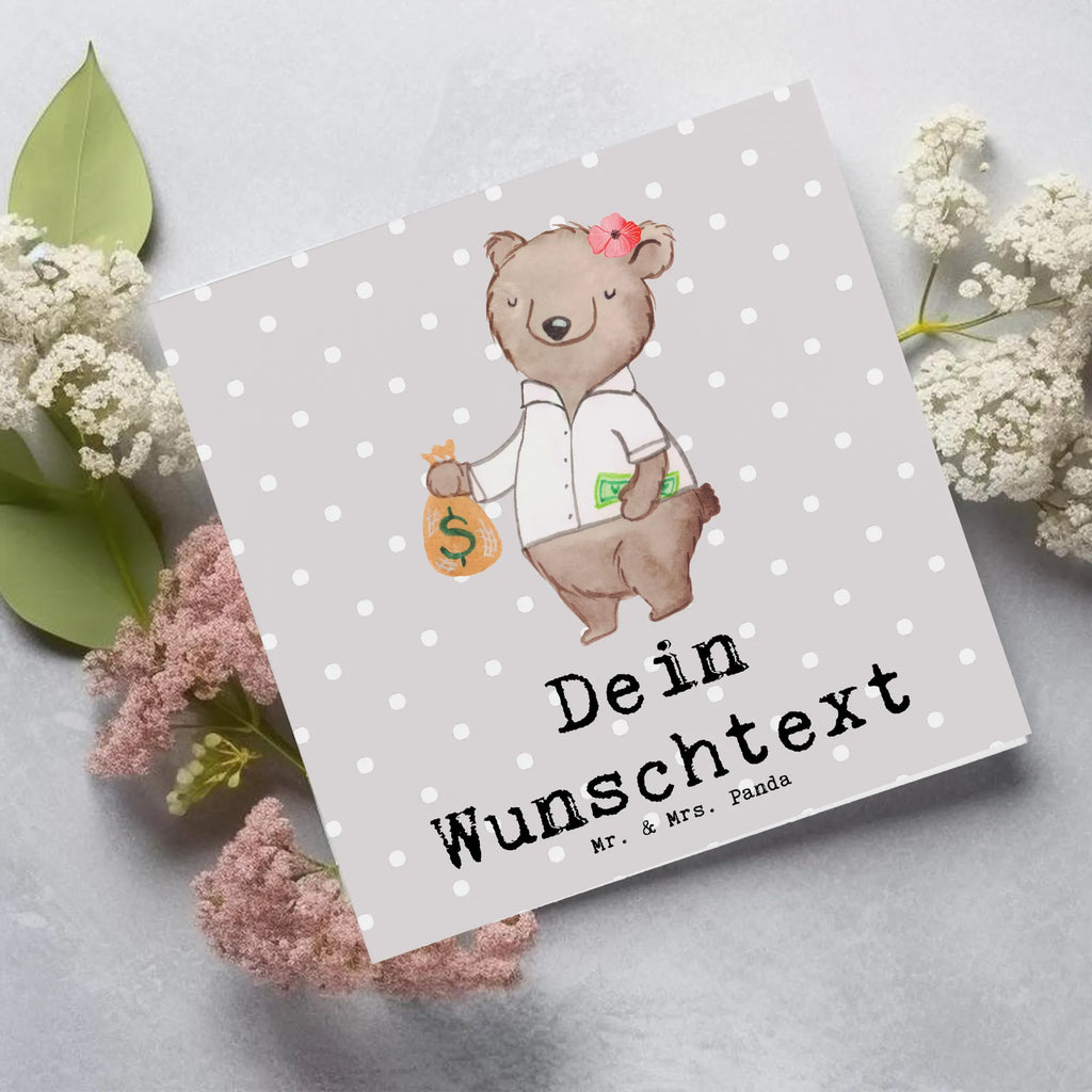 Personalized Deluxe Card female banker heart Personalisierte Glückwunschkarte, Grußkarte selber drucken, Grußkarte selbst gestalten, Grußkarte als Geldgeschenk, Grußkarte mit Namen, Personalisierte Geburtstagskarte, Personalisierte Grußkarte, Personalisierte Einladungskarte, Grußkarte mit persönlichen Nachrichten, Grußkarten personalisiert, Personalisierte Hochzeitskarte, Personalisierte Karte, Personalisiertere Klappkarte, Beruf, Ausbildung, Jubiläum, Abschied, Rente, Kollege, Kollegin, Geschenk, Schenken, Arbeitskollege, Mitarbeiter, Firma, Danke, Dankeschön, Bankfachfrau, Bankangestellte, Bankberaterin, Bänkerin