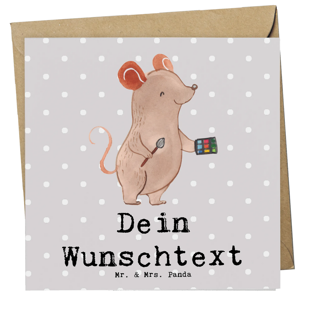 Personalized Deluxe Card Makeup Artist Heart Grußkarte als Geldgeschenk, Grußkarte selber drucken, Personalisierte Hochzeitskarte, Grußkarte selbst gestalten, Personalisierte Grußkarte, Grußkarten personalisiert, Personalisiertere Klappkarte, Personalisierte Einladungskarte, Personalisierte Glückwunschkarte, Personalisierte Geburtstagskarte, Personalisierte Karte, Grußkarte mit persönlichen Nachrichten, Grußkarte mit Namen, Beruf, Ausbildung, Jubiläum, Abschied, Rente, Kollege, Kollegin, Geschenk, Schenken, Arbeitskollege, Mitarbeiter, Firma, Danke, Dankeschön, Eröffnung, Beauty Salon, Kosmetiker, Make Up Artist, Maskenbildner, Visagist, Kosmetikstudio