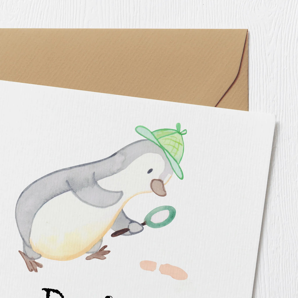 Personalisierte Deluxe Karte Detektiv Herz Grußkarte selber drucken, Grußkarten personalisiert, Personalisierte Einladungskarte, Personalisierte Grußkarte, Personalisierte Geburtstagskarte, Grußkarte selbst gestalten, Grußkarte als Geldgeschenk, Grußkarte mit persönlichen Nachrichten, Personalisierte Glückwunschkarte, Personalisierte Hochzeitskarte, Grußkarte mit Namen, Personalisierte Karte, Personalisiertere Klappkarte, Beruf, Ausbildung, Jubiläum, Abschied, Rente, Kollege, Kollegin, Geschenk, Schenken, Arbeitskollege, Mitarbeiter, Firma, Danke, Dankeschön, Detektivausbildung, Berufsdetektiv, Wirtschaftsdetektei, Ermittler, Agent, Privatdetektei, Spurensuche, Detektiv