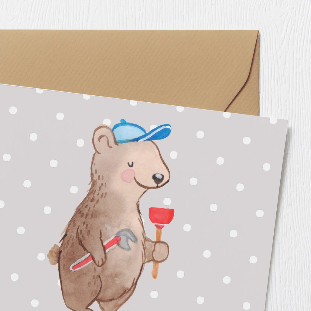 Personalized Deluxe Card Plumber Heart Grußkarte als Geldgeschenk, Personalisiertere Klappkarte, Grußkarten personalisiert, Grußkarte mit persönlichen Nachrichten, Personalisierte Hochzeitskarte, Personalisierte Karte, Grußkarte selber drucken, Personalisierte Einladungskarte, Grußkarte selbst gestalten, Personalisierte Geburtstagskarte, Grußkarte mit Namen, Personalisierte Grußkarte, Personalisierte Glückwunschkarte, Beruf, Ausbildung, Jubiläum, Abschied, Rente, Kollege, Kollegin, Geschenk, Schenken, Arbeitskollege, Mitarbeiter, Firma, Danke, Dankeschön, Handwerker, Gesellenprüfung, Bauklempner, Fachbetrieb, Sanitärinstallationen, Meister, Klempner, Installateur