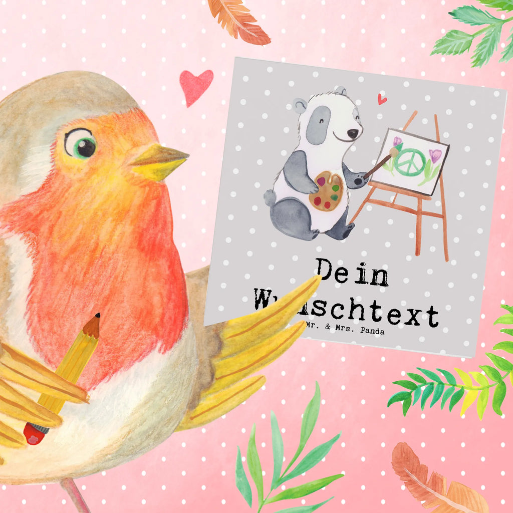 Personalized Deluxe Card Artist Heart Personalisierte Karte, Personalisiertere Klappkarte, Grußkarte selber drucken, Grußkarte selbst gestalten, Personalisierte Einladungskarte, Personalisierte Grußkarte, Grußkarte mit Namen, Grußkarte mit persönlichen Nachrichten, Grußkarte als Geldgeschenk, Grußkarten personalisiert, Personalisierte Glückwunschkarte, Personalisierte Geburtstagskarte, Personalisierte Hochzeitskarte, Beruf, Ausbildung, Jubiläum, Abschied, Rente, Kollege, Kollegin, Geschenk, Schenken, Arbeitskollege, Mitarbeiter, Firma, Danke, Dankeschön, Kunstschule, Künstler, Galerie Eröffnung, Maler, Kunstmaler