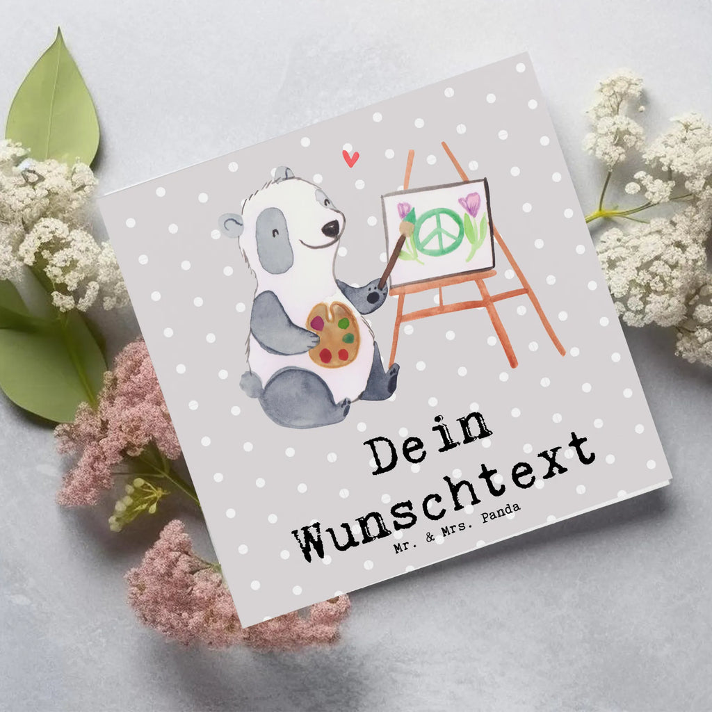 Personalized Deluxe Card Artist Heart Personalisierte Karte, Personalisiertere Klappkarte, Grußkarte selber drucken, Grußkarte selbst gestalten, Personalisierte Einladungskarte, Personalisierte Grußkarte, Grußkarte mit Namen, Grußkarte mit persönlichen Nachrichten, Grußkarte als Geldgeschenk, Grußkarten personalisiert, Personalisierte Glückwunschkarte, Personalisierte Geburtstagskarte, Personalisierte Hochzeitskarte, Beruf, Ausbildung, Jubiläum, Abschied, Rente, Kollege, Kollegin, Geschenk, Schenken, Arbeitskollege, Mitarbeiter, Firma, Danke, Dankeschön, Kunstschule, Künstler, Galerie Eröffnung, Maler, Kunstmaler