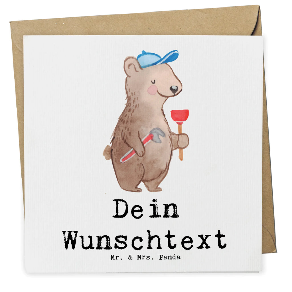 Personalized Deluxe Card Plumber Heart Grußkarte als Geldgeschenk, Personalisiertere Klappkarte, Grußkarten personalisiert, Grußkarte mit persönlichen Nachrichten, Personalisierte Hochzeitskarte, Personalisierte Karte, Grußkarte selber drucken, Personalisierte Einladungskarte, Grußkarte selbst gestalten, Personalisierte Geburtstagskarte, Grußkarte mit Namen, Personalisierte Grußkarte, Personalisierte Glückwunschkarte, Beruf, Ausbildung, Jubiläum, Abschied, Rente, Kollege, Kollegin, Geschenk, Schenken, Arbeitskollege, Mitarbeiter, Firma, Danke, Dankeschön, Handwerker, Gesellenprüfung, Bauklempner, Fachbetrieb, Sanitärinstallationen, Meister, Klempner, Installateur