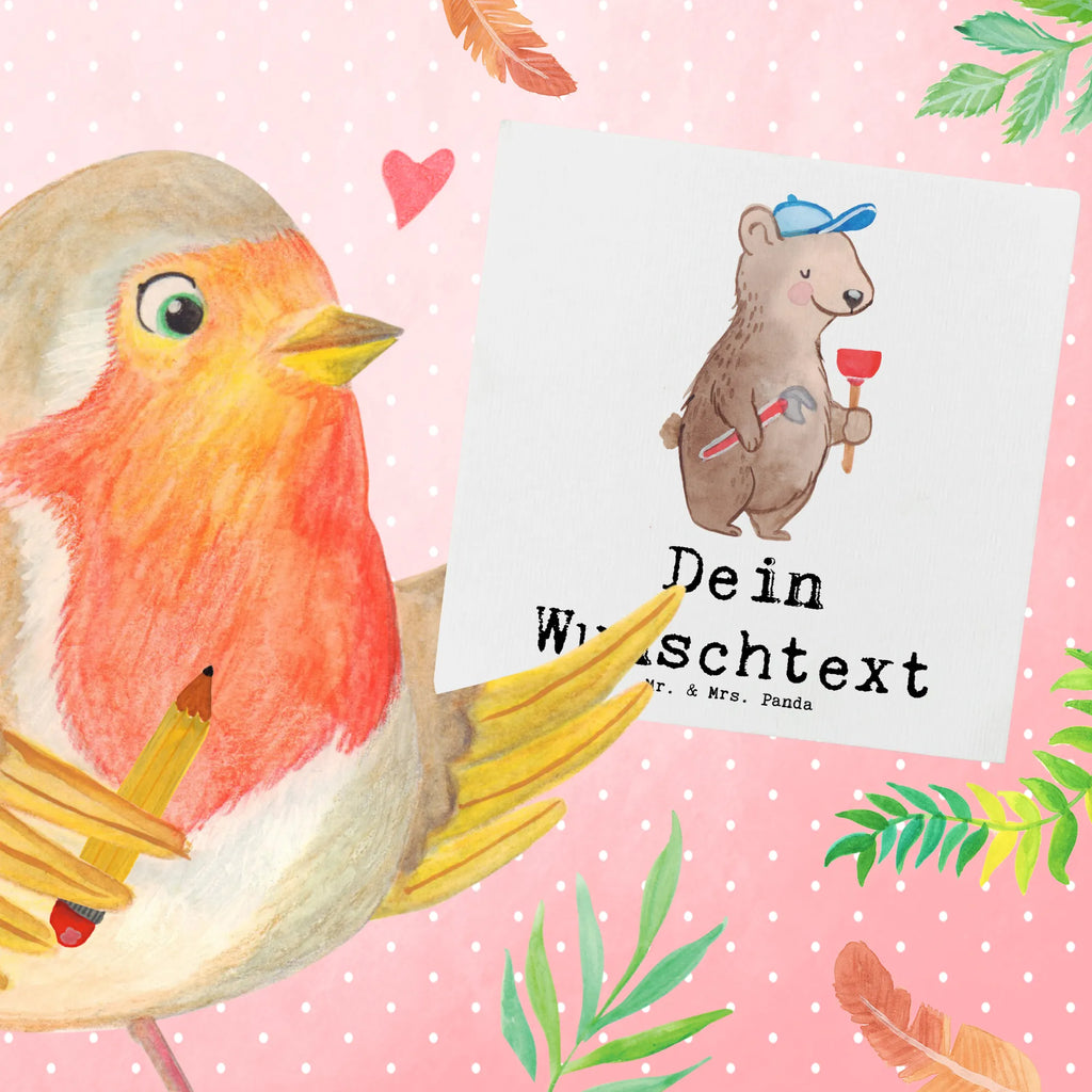 Personalized Deluxe Card Plumber Heart Grußkarte als Geldgeschenk, Personalisiertere Klappkarte, Grußkarten personalisiert, Grußkarte mit persönlichen Nachrichten, Personalisierte Hochzeitskarte, Personalisierte Karte, Grußkarte selber drucken, Personalisierte Einladungskarte, Grußkarte selbst gestalten, Personalisierte Geburtstagskarte, Grußkarte mit Namen, Personalisierte Grußkarte, Personalisierte Glückwunschkarte, Beruf, Ausbildung, Jubiläum, Abschied, Rente, Kollege, Kollegin, Geschenk, Schenken, Arbeitskollege, Mitarbeiter, Firma, Danke, Dankeschön, Handwerker, Gesellenprüfung, Bauklempner, Fachbetrieb, Sanitärinstallationen, Meister, Klempner, Installateur