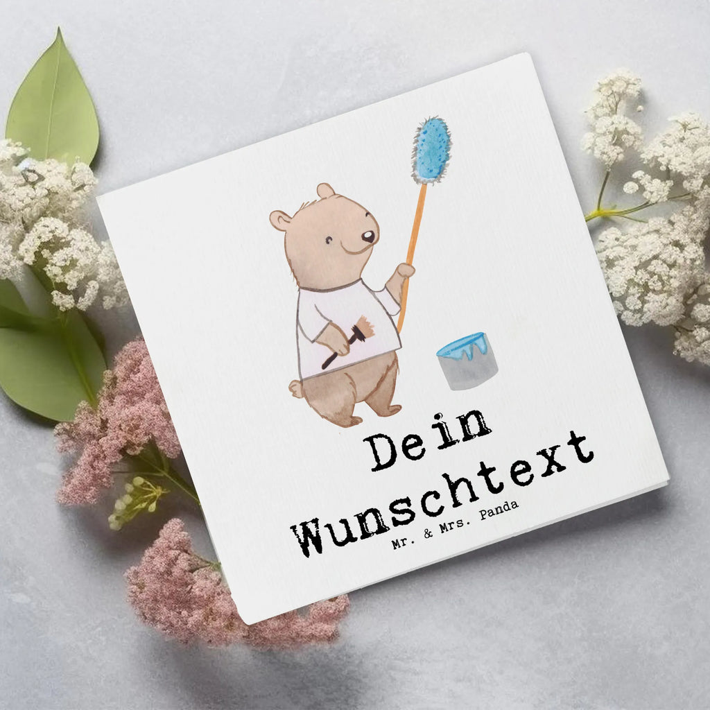 Personalized Deluxe Card Painter Heart Personalisierte Geburtstagskarte, Grußkarte selbst gestalten, Personalisierte Einladungskarte, Grußkarte mit persönlichen Nachrichten, Personalisierte Hochzeitskarte, Personalisierte Grußkarte, Grußkarte mit Namen, Personalisiertere Klappkarte, Personalisierte Karte, Grußkarte selber drucken, Grußkarten personalisiert, Personalisierte Glückwunschkarte, Grußkarte als Geldgeschenk, Beruf, Ausbildung, Jubiläum, Abschied, Rente, Kollege, Kollegin, Geschenk, Schenken, Arbeitskollege, Mitarbeiter, Firma, Danke, Dankeschön, Meisterprüfung, Maler, Gesellenprüfung, Malermeister, Malerbetrieb