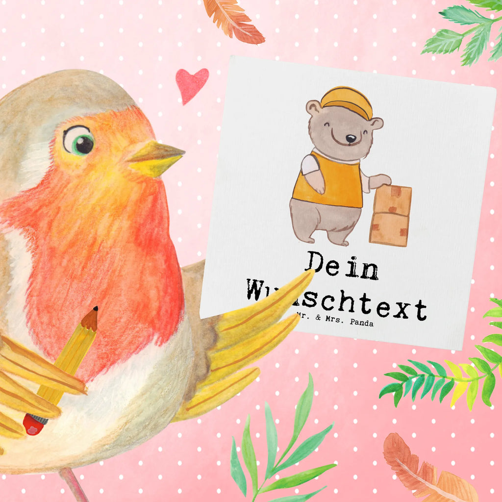 Personalized Deluxe Card Warehouse Worker heart Personalisierte Geburtstagskarte, Personalisierte Karte, Personalisiertere Klappkarte, Grußkarte mit Namen, Grußkarte selbst gestalten, Personalisierte Glückwunschkarte, Personalisierte Einladungskarte, Personalisierte Grußkarte, Grußkarten personalisiert, Grußkarte mit persönlichen Nachrichten, Grußkarte als Geldgeschenk, Grußkarte selber drucken, Personalisierte Hochzeitskarte, Beruf, Ausbildung, Jubiläum, Abschied, Rente, Kollege, Kollegin, Geschenk, Schenken, Arbeitskollege, Mitarbeiter, Firma, Danke, Dankeschön, Lagerarbeiter, Fachlagerist, Lagerverwalter, Lagerist