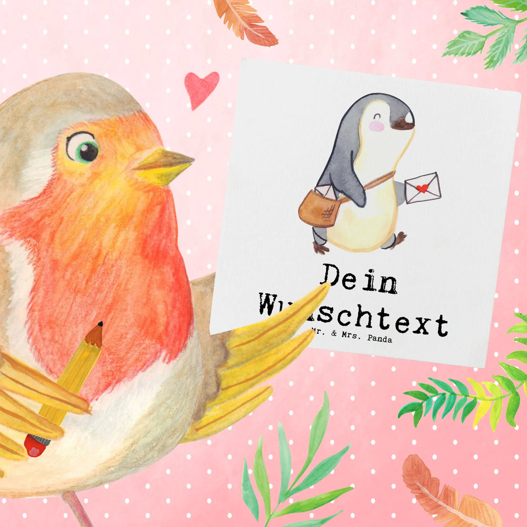 Personalized Deluxe Card postman Heart Personalisierte Hochzeitskarte, Personalisierte Grußkarte, Personalisierte Geburtstagskarte, Grußkarte selber drucken, Grußkarte mit Namen, Personalisierte Einladungskarte, Grußkarte als Geldgeschenk, Grußkarten personalisiert, Personalisierte Karte, Personalisierte Glückwunschkarte, Grußkarte selbst gestalten, Grußkarte mit persönlichen Nachrichten, Personalisiertere Klappkarte, Beruf, Ausbildung, Jubiläum, Abschied, Rente, Kollege, Kollegin, Geschenk, Schenken, Arbeitskollege, Mitarbeiter, Firma, Danke, Dankeschön, Postler, Briefzusteller, Briefträger, Postbote