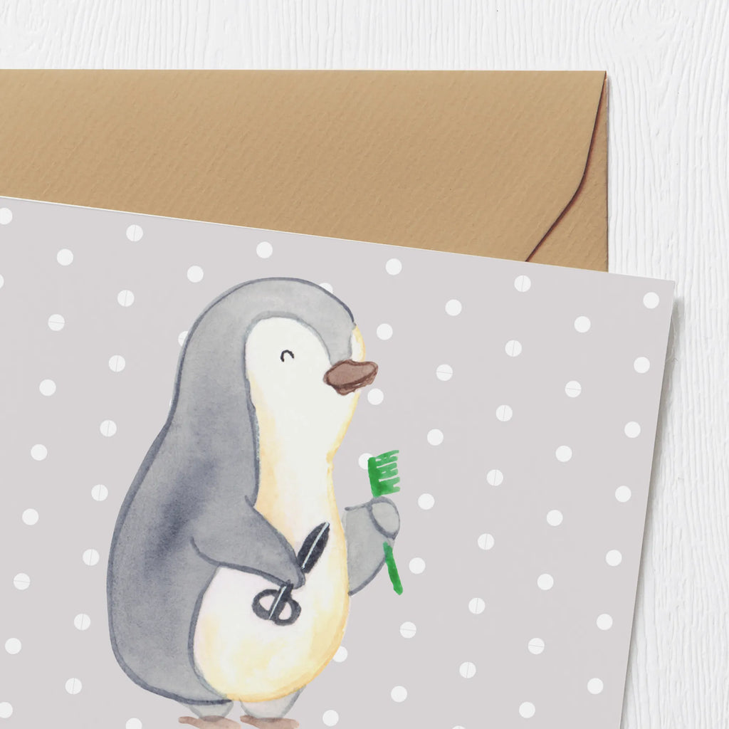 Personalized Deluxe Card Hairstylist Heart Personalisierte Hochzeitskarte, Grußkarte selbst gestalten, Grußkarte mit Namen, Personalisierte Grußkarte, Personalisierte Karte, Grußkarte als Geldgeschenk, Grußkarten personalisiert, Personalisiertere Klappkarte, Personalisierte Glückwunschkarte, Grußkarte selber drucken, Personalisierte Einladungskarte, Grußkarte mit persönlichen Nachrichten, Personalisierte Geburtstagskarte, Beruf, Ausbildung, Jubiläum, Abschied, Rente, Kollege, Kollegin, Geschenk, Schenken, Arbeitskollege, Mitarbeiter, Firma, Danke, Dankeschön, Hairstylist, Frisör, Coiffeur, Eröffnung Friseur, Haarstylist, Barbier, Friseursalon