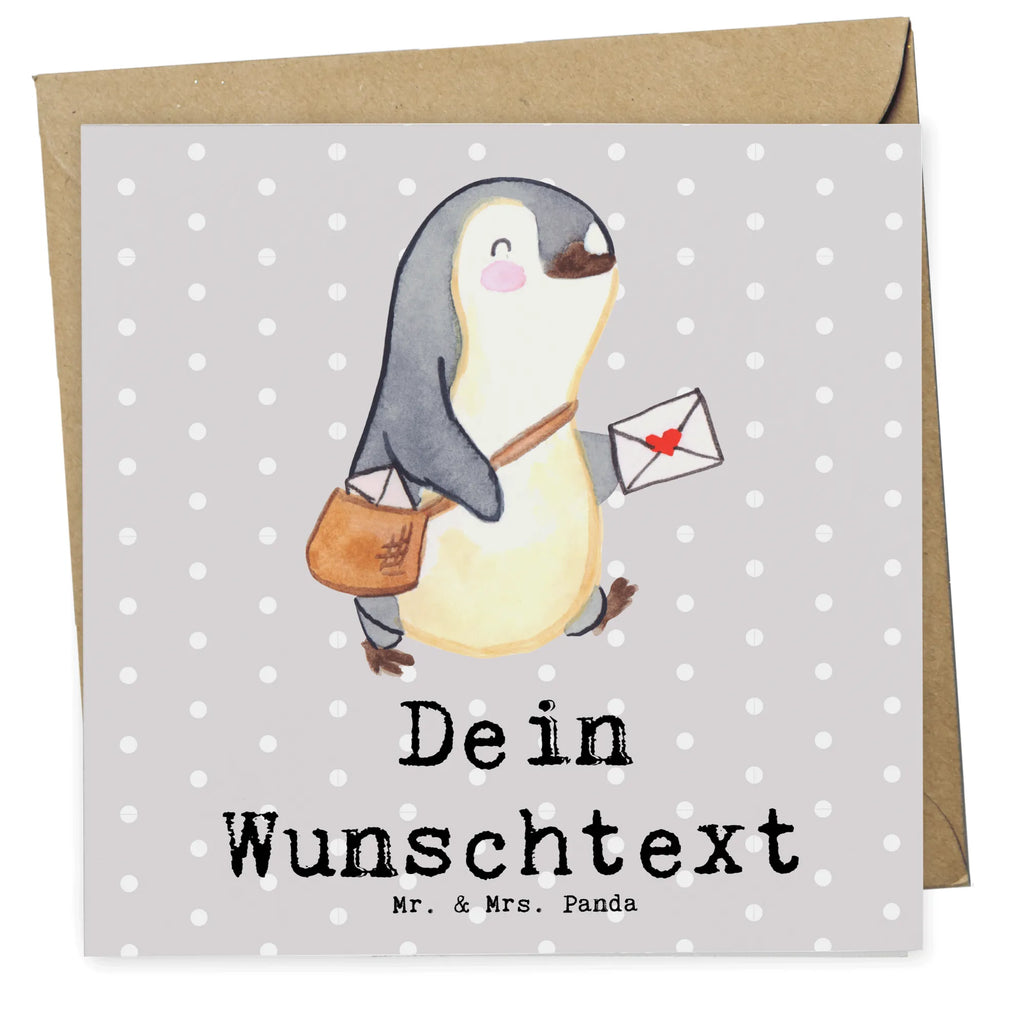 Personalized Deluxe Card postman Heart Personalisierte Hochzeitskarte, Personalisierte Grußkarte, Personalisierte Geburtstagskarte, Grußkarte selber drucken, Grußkarte mit Namen, Personalisierte Einladungskarte, Grußkarte als Geldgeschenk, Grußkarten personalisiert, Personalisierte Karte, Personalisierte Glückwunschkarte, Grußkarte selbst gestalten, Grußkarte mit persönlichen Nachrichten, Personalisiertere Klappkarte, Beruf, Ausbildung, Jubiläum, Abschied, Rente, Kollege, Kollegin, Geschenk, Schenken, Arbeitskollege, Mitarbeiter, Firma, Danke, Dankeschön, Postler, Briefzusteller, Briefträger, Postbote