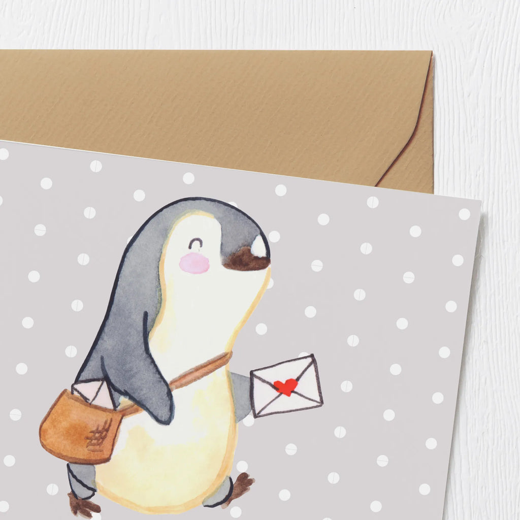 Personalized Deluxe Card postman Heart Personalisierte Hochzeitskarte, Personalisierte Grußkarte, Personalisierte Geburtstagskarte, Grußkarte selber drucken, Grußkarte mit Namen, Personalisierte Einladungskarte, Grußkarte als Geldgeschenk, Grußkarten personalisiert, Personalisierte Karte, Personalisierte Glückwunschkarte, Grußkarte selbst gestalten, Grußkarte mit persönlichen Nachrichten, Personalisiertere Klappkarte, Beruf, Ausbildung, Jubiläum, Abschied, Rente, Kollege, Kollegin, Geschenk, Schenken, Arbeitskollege, Mitarbeiter, Firma, Danke, Dankeschön, Postler, Briefzusteller, Briefträger, Postbote