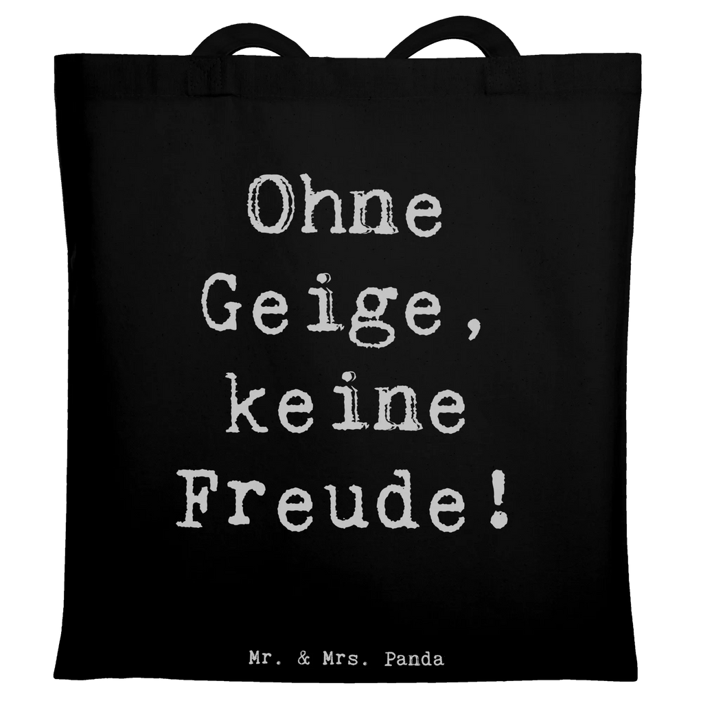 Tragetasche Spruch Geige Freude Einkaufstasche, Stofftasche, Umhängetasche, Badetasche, Strandtasche, Jutebeutel, Tragetasche, Jutetasche, Tasche, Shopper, Stoffbeutel, Laptoptasche, Einkaufstüte, Beuteltasche, Schultertasche, Beutel, Instrumente, Geschenke Musiker, Musikliebhaber