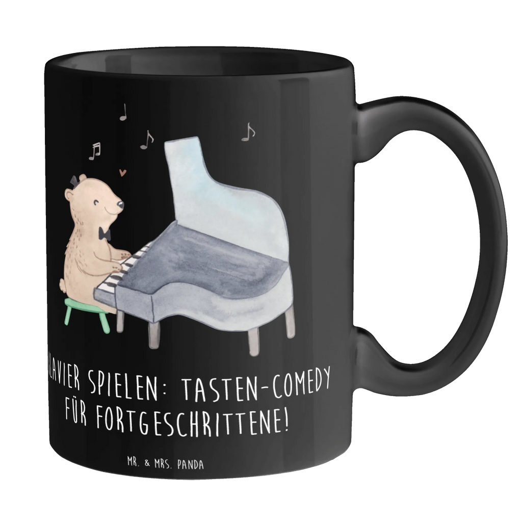Mug Klavier spielen: Tasten-Comedy für Fortgeschrittene! Teetasse, Geschenktasse, Porzellantasse, Keramiktasse, Kaffeetasse, Bürotasse, Tasse mit Motiven, Tasse mit Zitaten, Tasse, Instrumente, Geschenke Musiker, Musikliebhaber