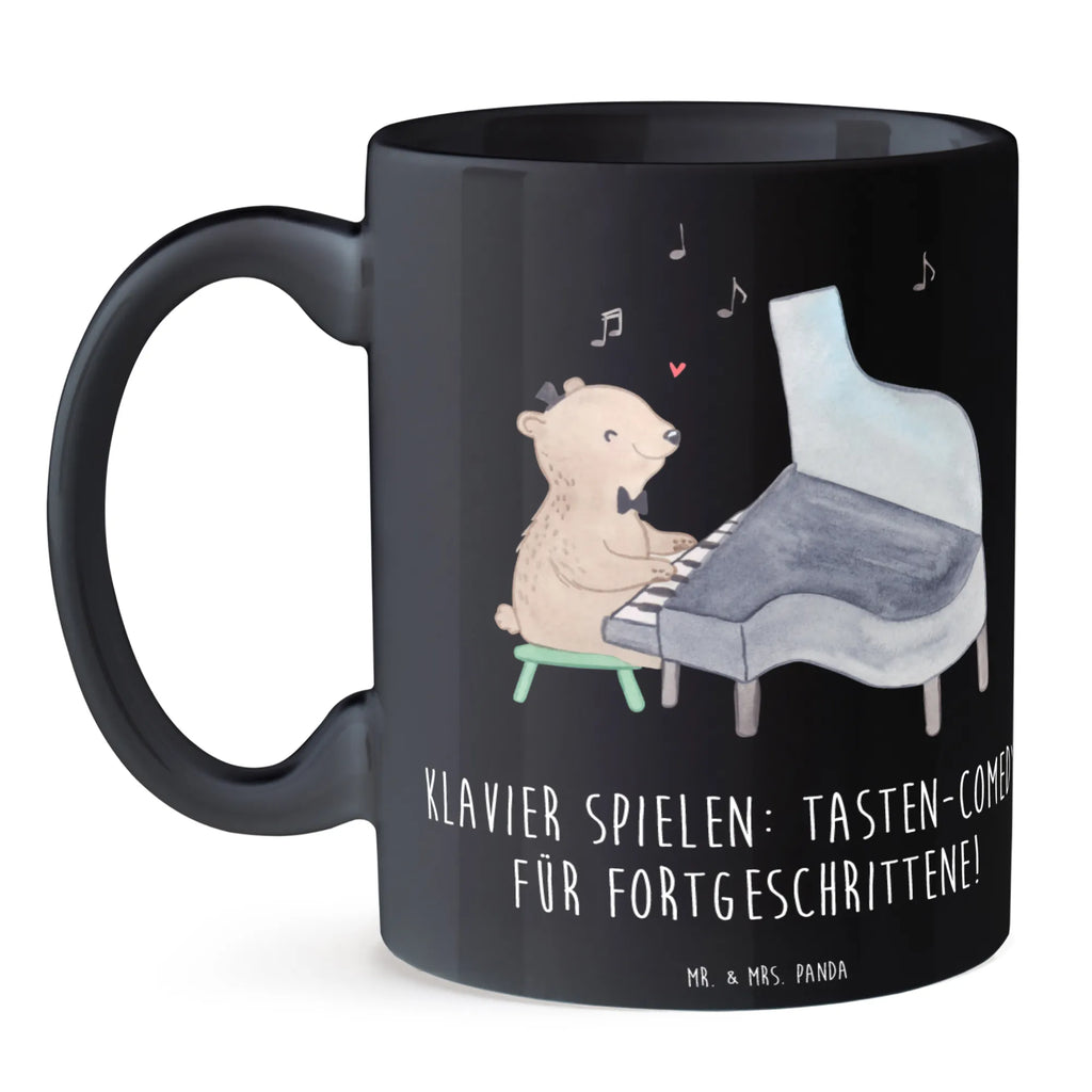 Mug Klavier spielen: Tasten-Comedy für Fortgeschrittene! Teetasse, Geschenktasse, Porzellantasse, Keramiktasse, Kaffeetasse, Bürotasse, Tasse mit Motiven, Tasse mit Zitaten, Tasse, Instrumente, Geschenke Musiker, Musikliebhaber