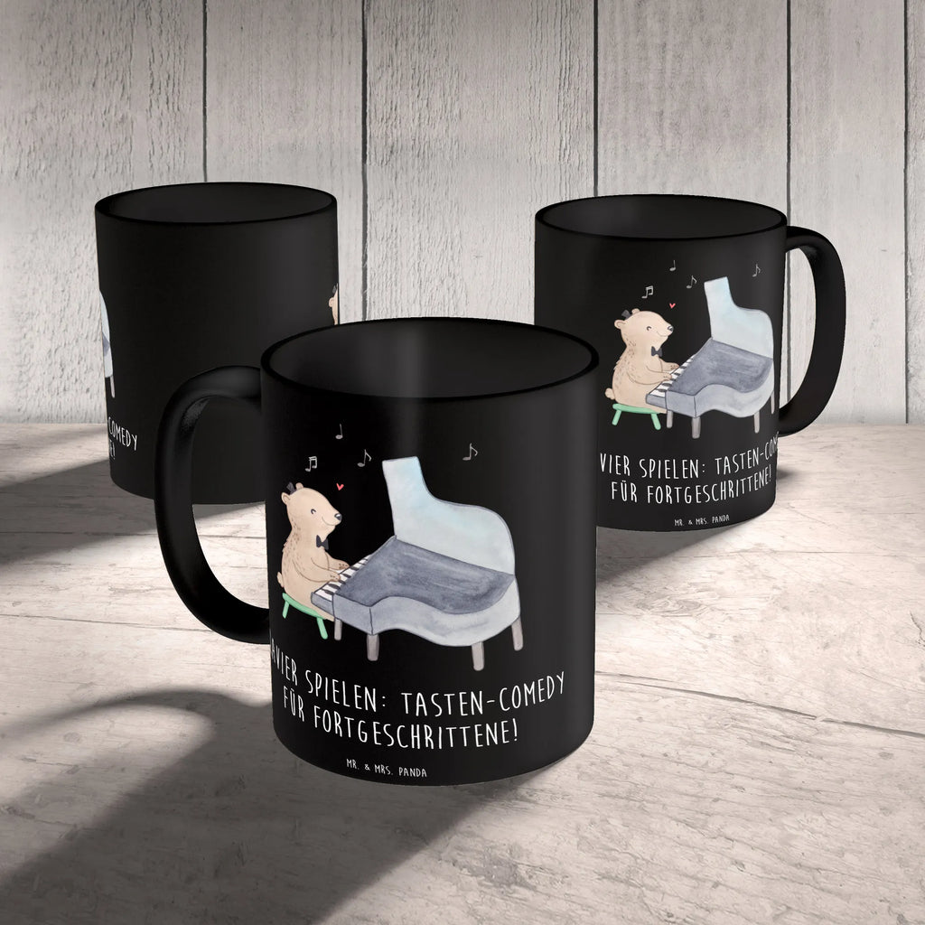 Mug Klavier spielen: Tasten-Comedy für Fortgeschrittene! Teetasse, Geschenktasse, Porzellantasse, Keramiktasse, Kaffeetasse, Bürotasse, Tasse mit Motiven, Tasse mit Zitaten, Tasse, Instrumente, Geschenke Musiker, Musikliebhaber
