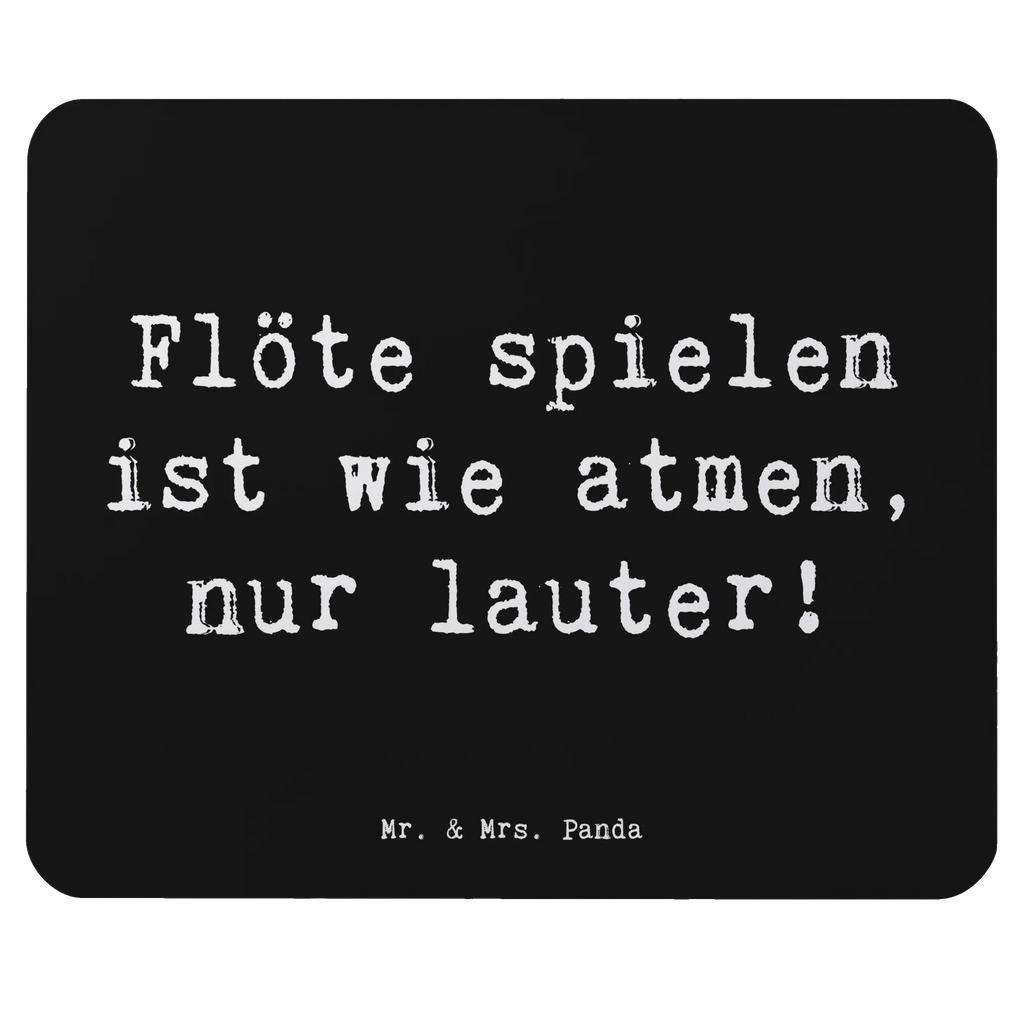Mouse mat Saying Flöte spielen ist wie atmen, nur lauter! Mausunterlage, PC Zubehör, Arbeitszimmer, Mauspad Büro, Einzigartiges Mauspad, Computer zubehör, Büroausstattung, Mauspad, Designer Mauspad, Mousepad, Instrumente, Geschenke Musiker, Musikliebhaber