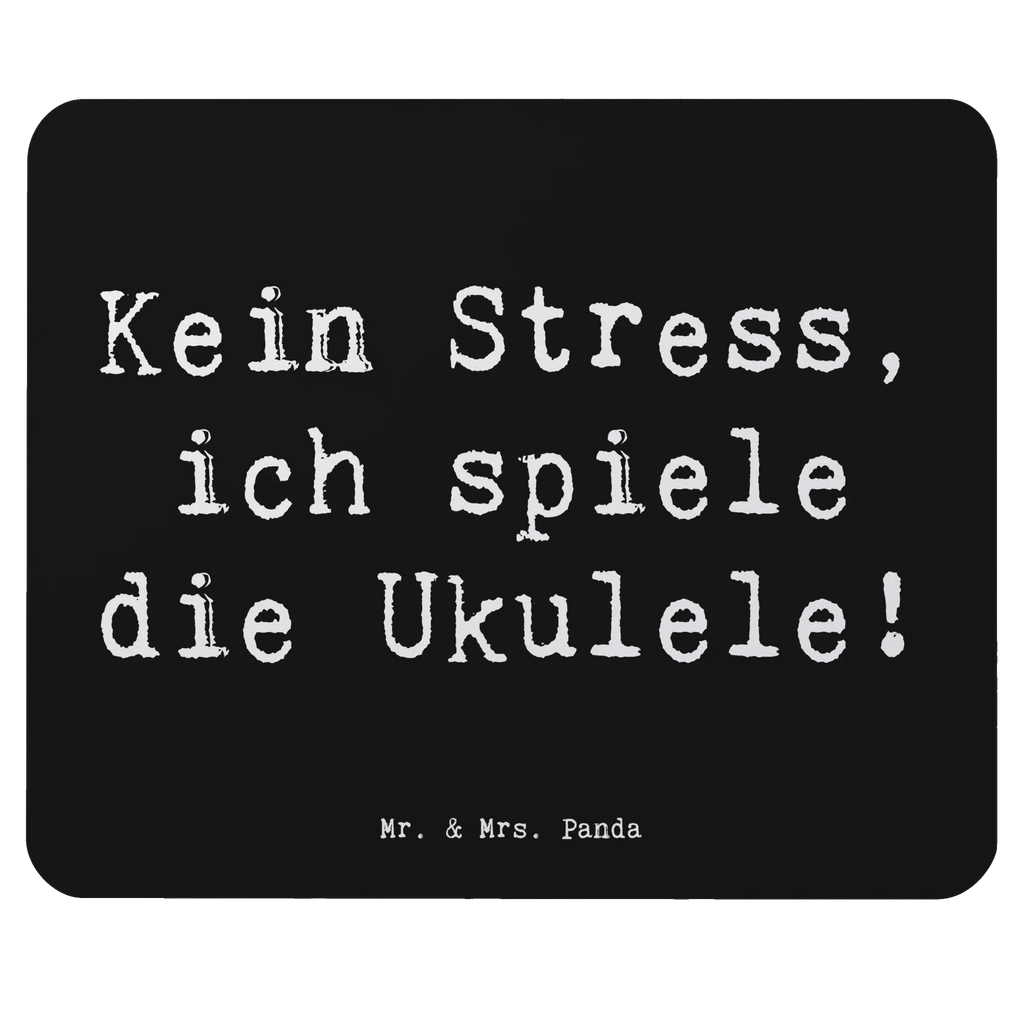 Mouse mat Saying Kein Stress, ich spiele die Ukulele! Designer Mauspad, Einzigartiges Mauspad, Mauspad, Arbeitszimmer, Büroausstattung, Mousepad, PC Zubehör, Mausunterlage, Mauspad Büro, Computer zubehör, Instrumente, Geschenke Musiker, Musikliebhaber