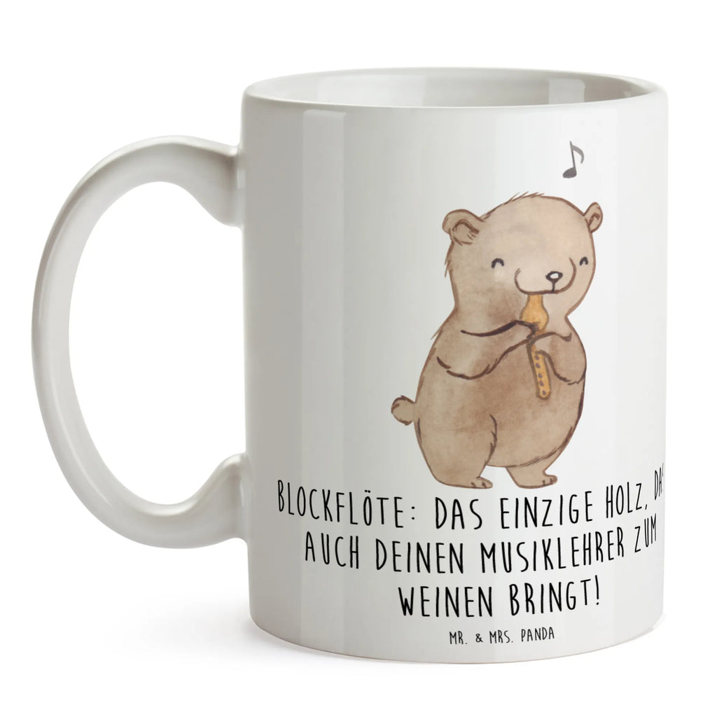 Tasse Blockflöte Humor Keramiktasse, Kaffeetasse, Tasse mit Motiven, Teetasse, Porzellantasse, Tasse, Geschenktasse, Bürotasse, Tasse mit Zitaten, Instrumente, Geschenke Musiker, Musikliebhaber