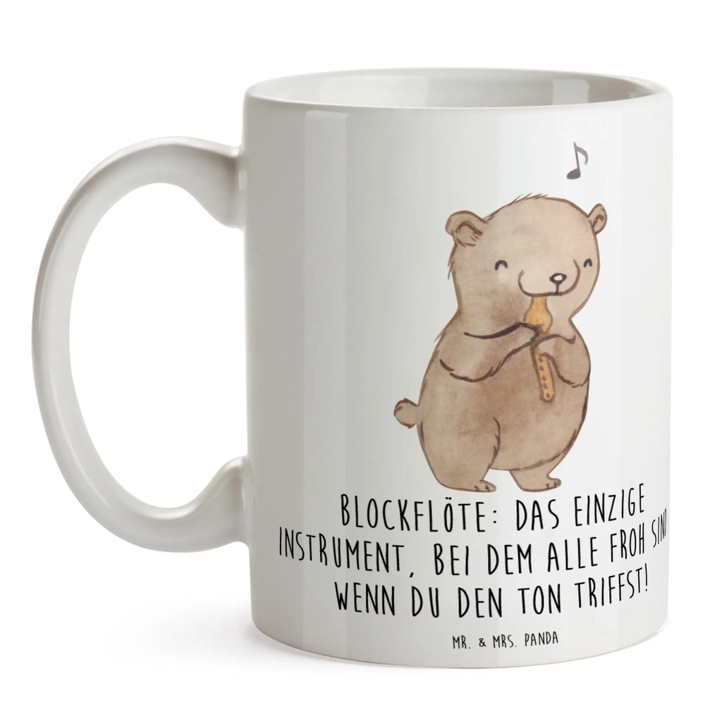 Tasse Blockflöte Freude Keramiktasse, Tasse, Kaffeetasse, Geschenktasse, Bürotasse, Tasse mit Motiven, Porzellantasse, Tasse mit Zitaten, Teetasse, Instrumente, Geschenke Musiker, Musikliebhaber