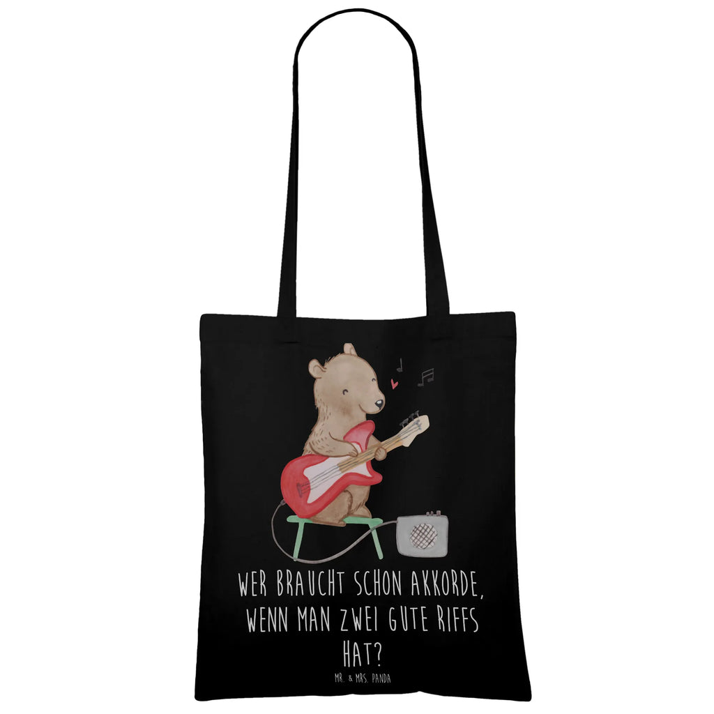 Tragetasche E-Gitarre Zwei Riffs Stofftasche, Tragetasche, Stoffbeutel, Beuteltasche, Schultertasche, Badetasche, Jutetasche, Einkaufstüte, Jutebeutel, Tasche, Strandtasche, Umhängetasche, Shopper, Beutel, Laptoptasche, Einkaufstasche, Instrumente, Geschenke Musiker, Musikliebhaber