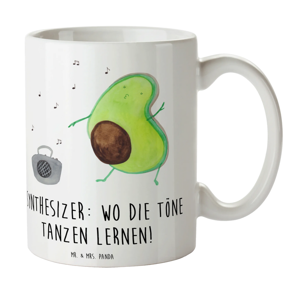 Mug Synthesizer: Wo die Töne tanzen lernen! Kaffeetasse, Tasse, Tasse mit Zitaten, Keramiktasse, Tasse mit Motiven, Bürotasse, Teetasse, Geschenktasse, Porzellantasse, Instrumente, Geschenke Musiker, Musikliebhaber