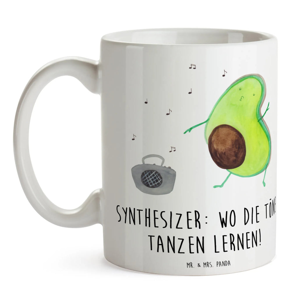 Mug Synthesizer: Wo die Töne tanzen lernen! Kaffeetasse, Tasse, Tasse mit Zitaten, Keramiktasse, Tasse mit Motiven, Bürotasse, Teetasse, Geschenktasse, Porzellantasse, Instrumente, Geschenke Musiker, Musikliebhaber