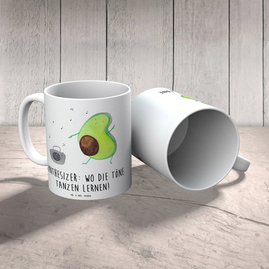 Mug Synthesizer: Wo die Töne tanzen lernen! Kaffeetasse, Tasse, Tasse mit Zitaten, Keramiktasse, Tasse mit Motiven, Bürotasse, Teetasse, Geschenktasse, Porzellantasse, Instrumente, Geschenke Musiker, Musikliebhaber