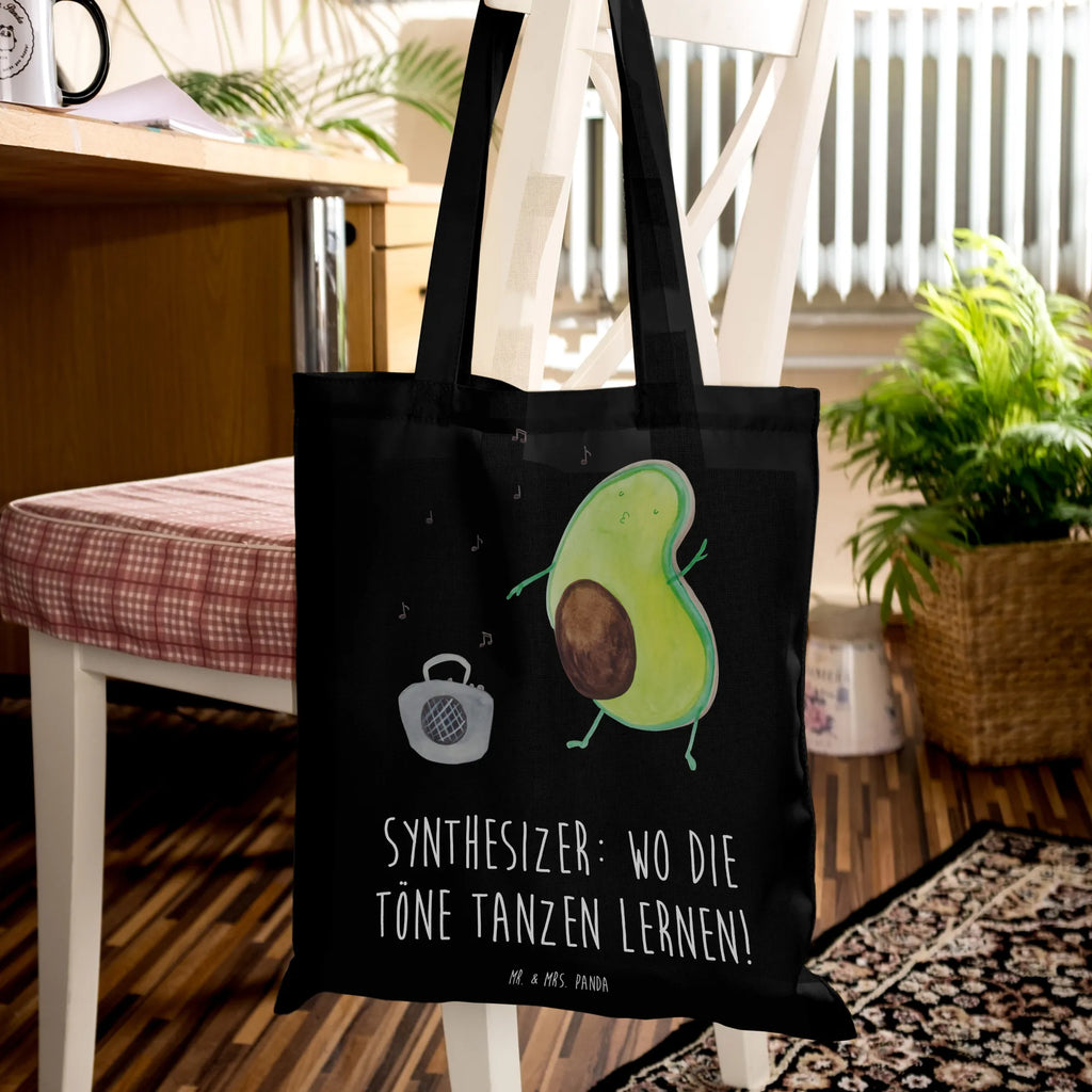 Tote bag Synthesizer: Wo die Töne tanzen lernen! Tragetasche, Einkaufstüte, Schultertasche, Jutetasche, Tasche, Badetasche, Beutel, Laptoptasche, Jutebeutel, Stoffbeutel, Beuteltasche, Shopper, Einkaufstasche, Umhängetasche, Strandtasche, Stofftasche, Instrumente, Geschenke Musiker, Musikliebhaber