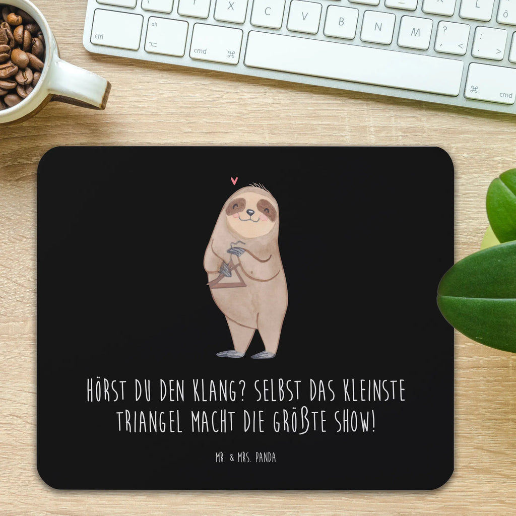 Mouse mat Hörst du den Klang? Selbst das kleinste Triangel macht die größte Show! Mauspad Büro, Büroausstattung, Mauspad, Mausunterlage, Arbeitszimmer, Computer zubehör, PC Zubehör, Mousepad, Einzigartiges Mauspad, Designer Mauspad, Instrumente, Geschenke Musiker, Musikliebhaber