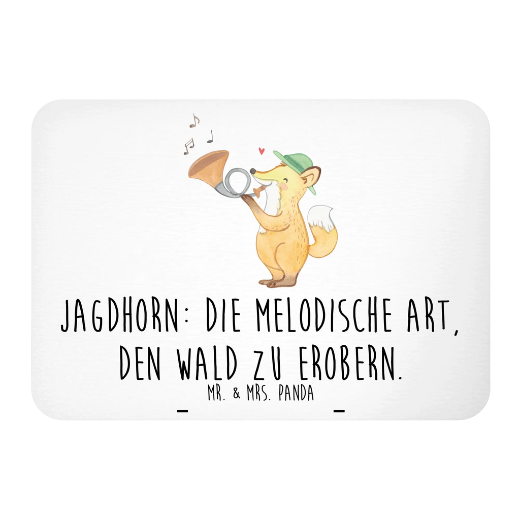 Magnet Jagdhorn: Die melodische Art, den Wald zu erobern. Souvenir Magnet, Kühlschrank Dekoration, Kühlschrankmagnet, Pinnwandmagnet, Dekomagnet, Motivmagnete, Notiz Magnet, Whiteboard Magnet, Instrumente, Geschenke Musiker, Musikliebhaber