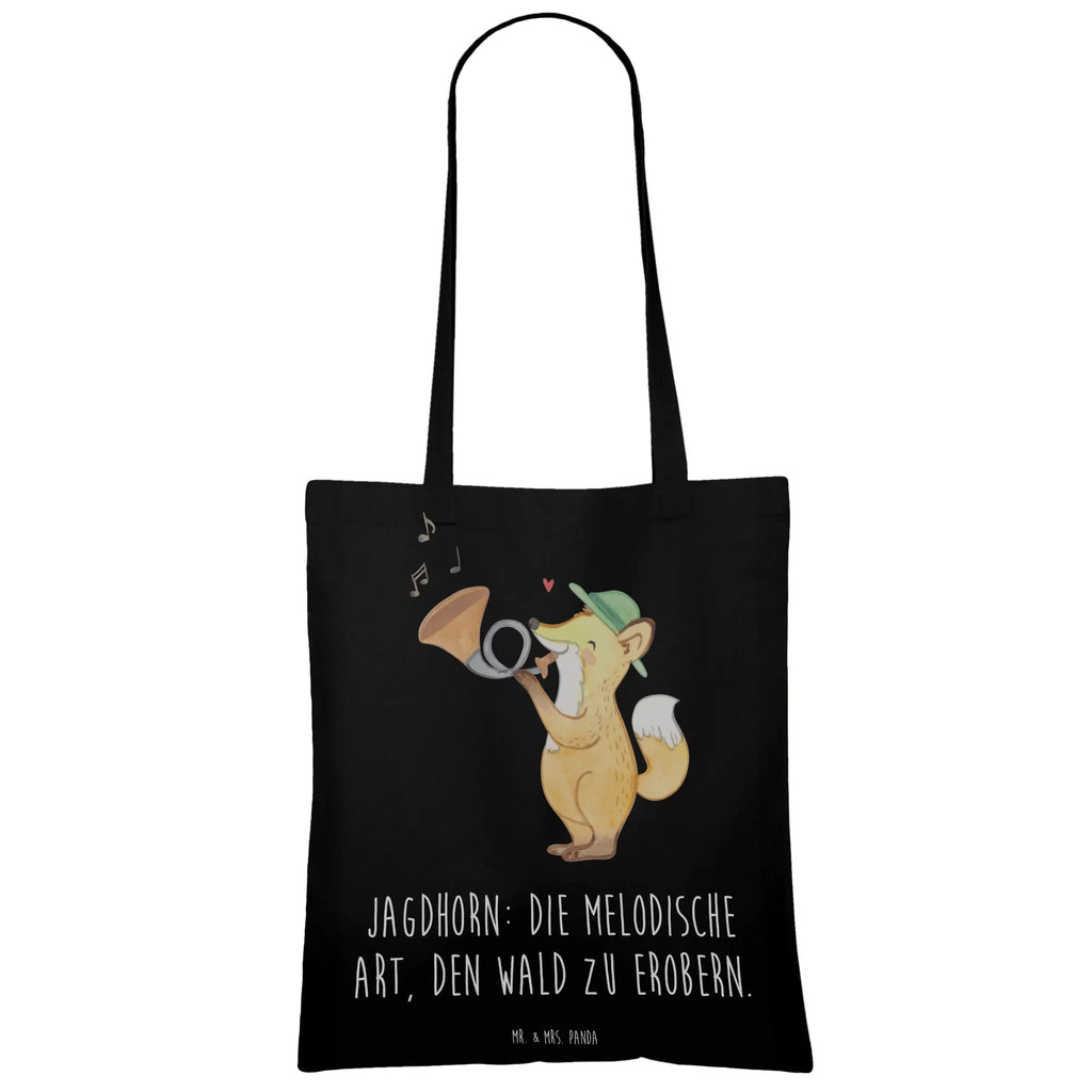 Tote bag Jagdhorn: Die melodische Art, den Wald zu erobern. Laptoptasche, Tragetasche, Shopper, Umhängetasche, Schultertasche, Einkaufstasche, Badetasche, Jutetasche, Stofftasche, Beuteltasche, Stoffbeutel, Tasche, Beutel, Einkaufstüte, Jutebeutel, Strandtasche, Instrumente, Geschenke Musiker, Musikliebhaber