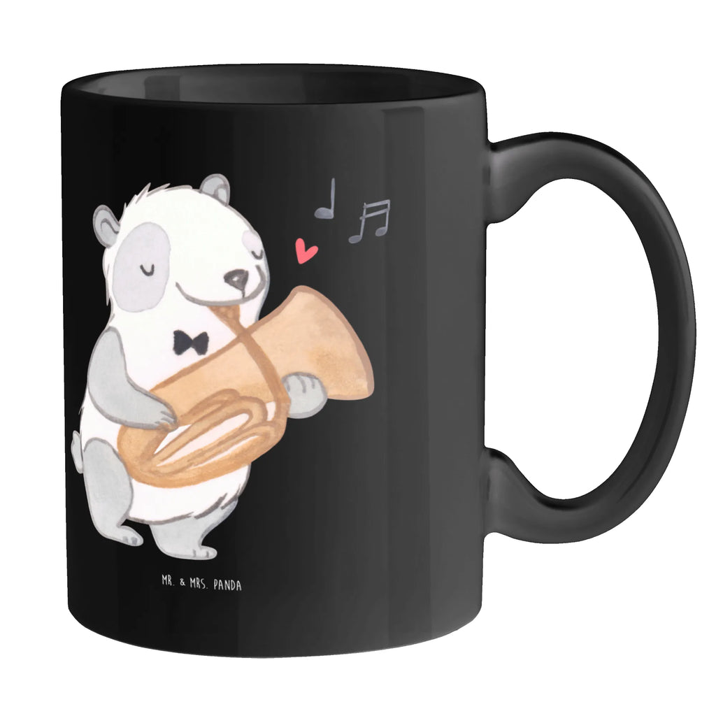 Mug Tenorhörnchen - klein aber oho! Tasse mit Zitaten, Keramiktasse, Teetasse, Bürotasse, Kaffeetasse, Porzellantasse, Geschenktasse, Tasse, Tasse mit Motiven, Instrumente, Geschenke Musiker, Musikliebhaber