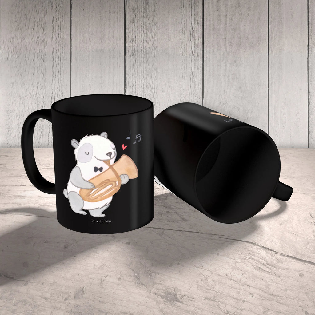 Mug Tenorhörnchen - klein aber oho! Tasse mit Zitaten, Keramiktasse, Teetasse, Bürotasse, Kaffeetasse, Porzellantasse, Geschenktasse, Tasse, Tasse mit Motiven, Instrumente, Geschenke Musiker, Musikliebhaber